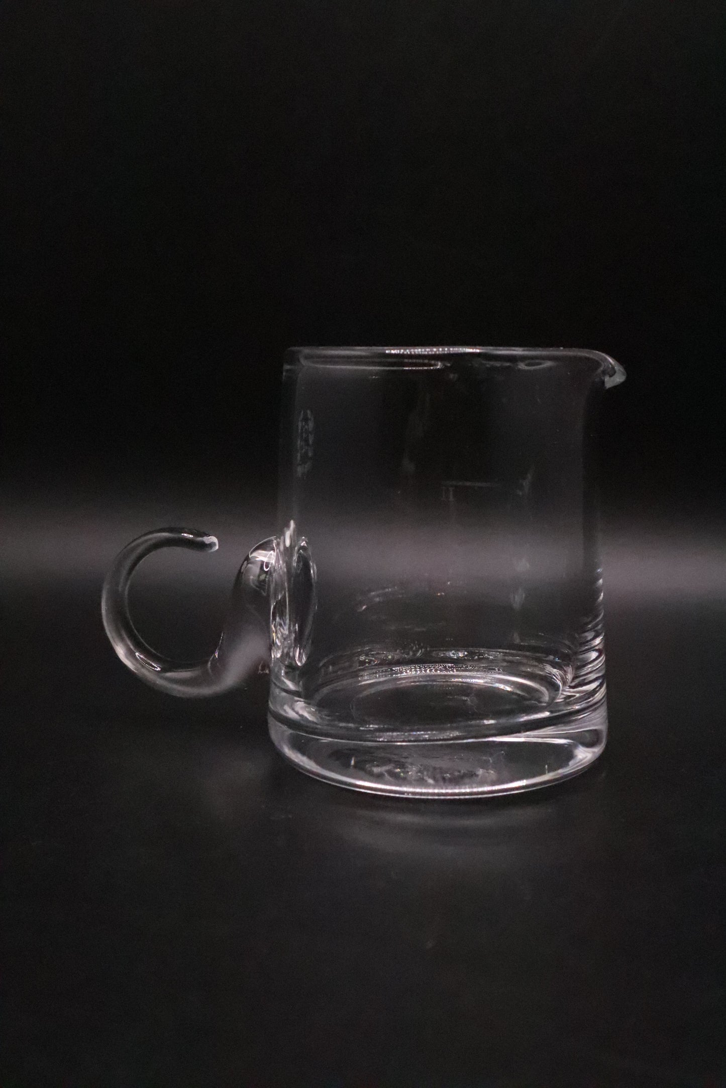VINTAGE LENOX HAND BLOWN SPIRITS PITCHER JIGGER