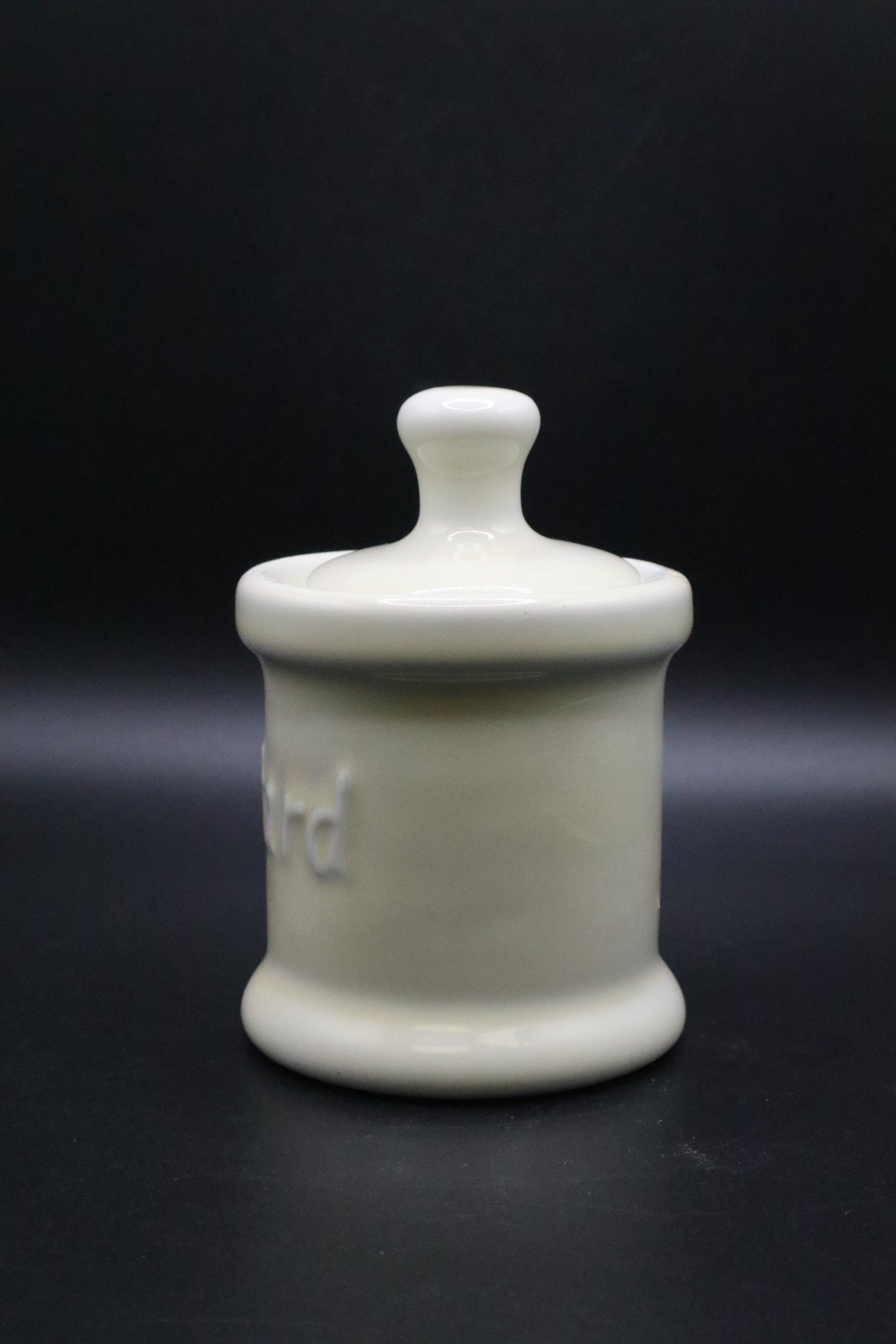 VINTAGE HALL MUSTARD JAR