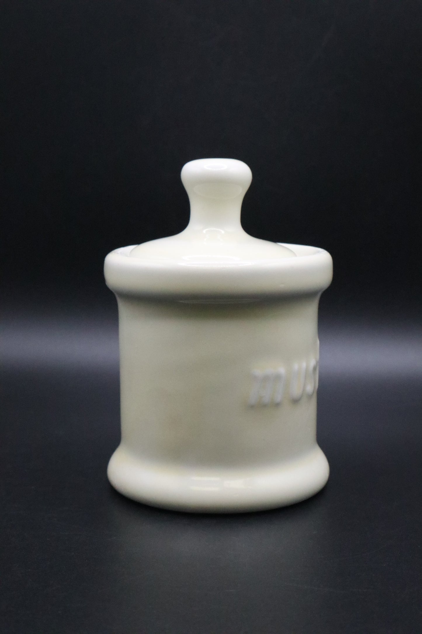 VINTAGE HALL MUSTARD JAR