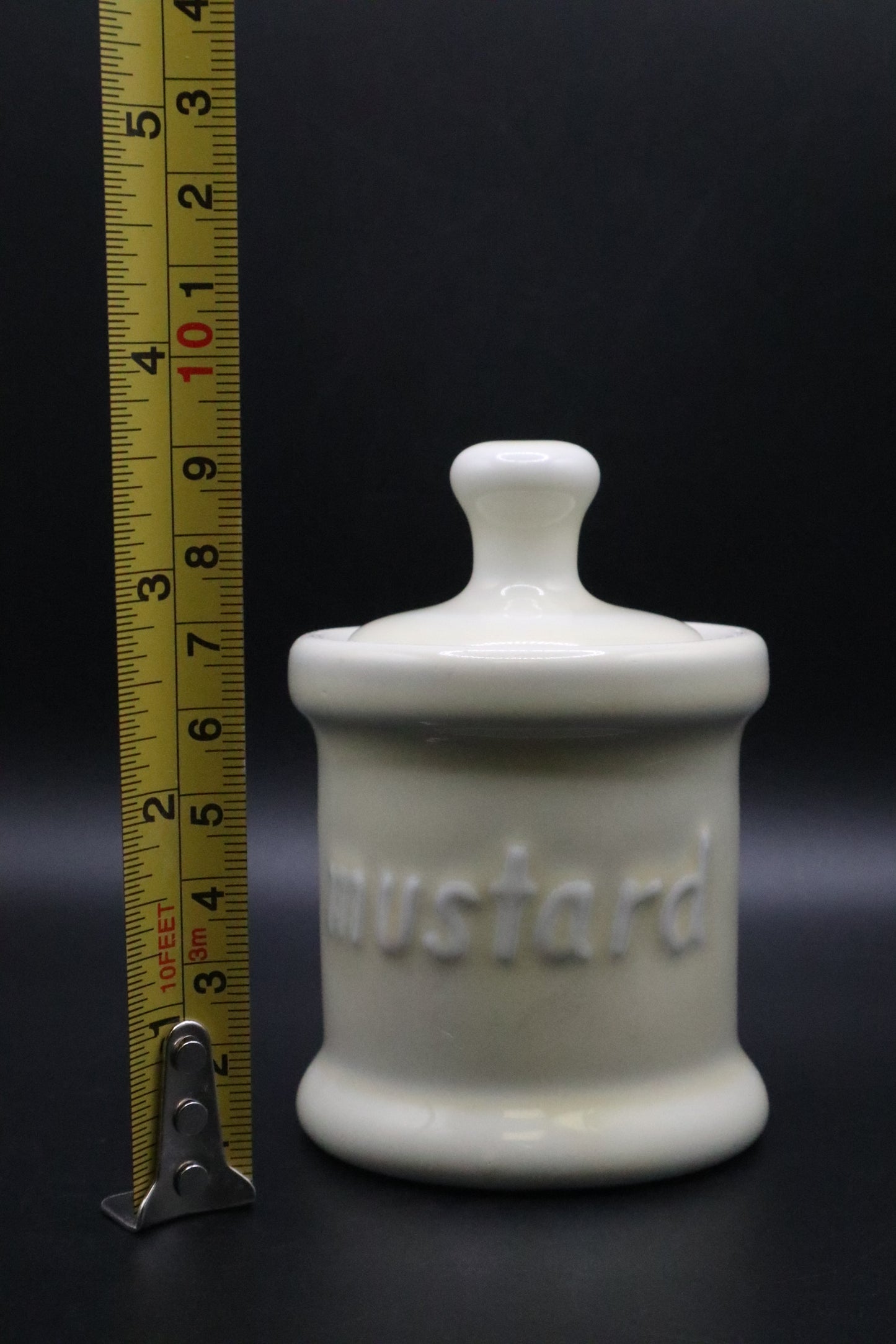 VINTAGE HALL MUSTARD JAR