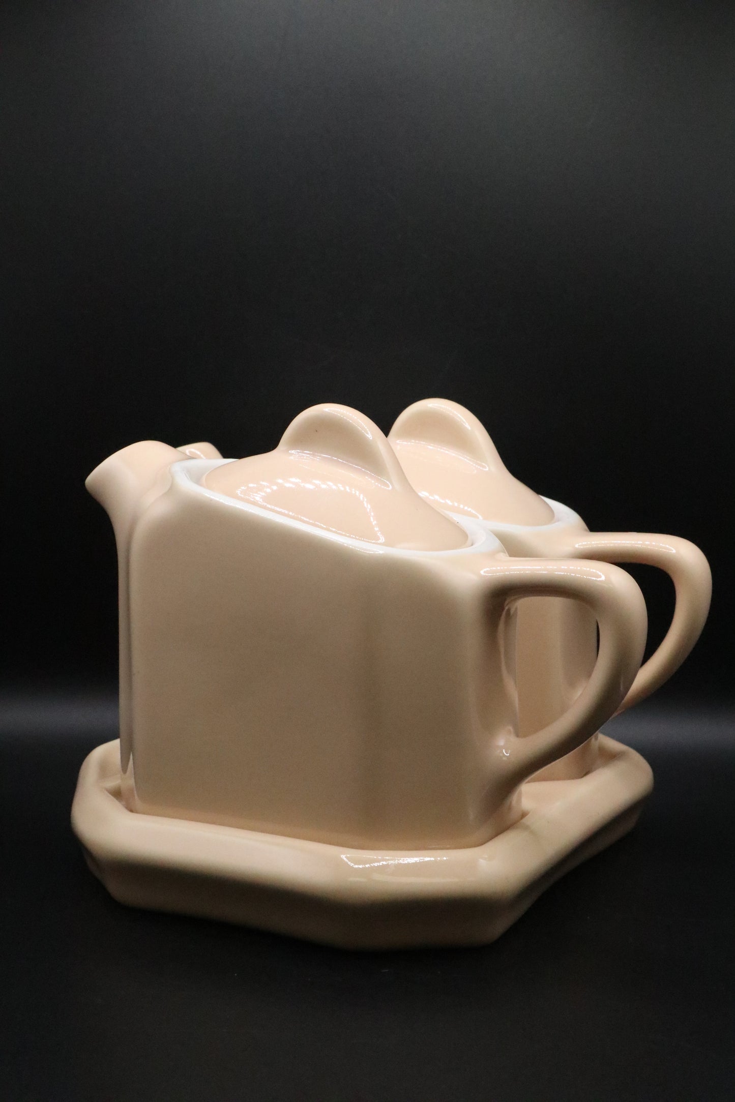 VINTAGE HALL CHINA "TEA FOR TWO" SET
