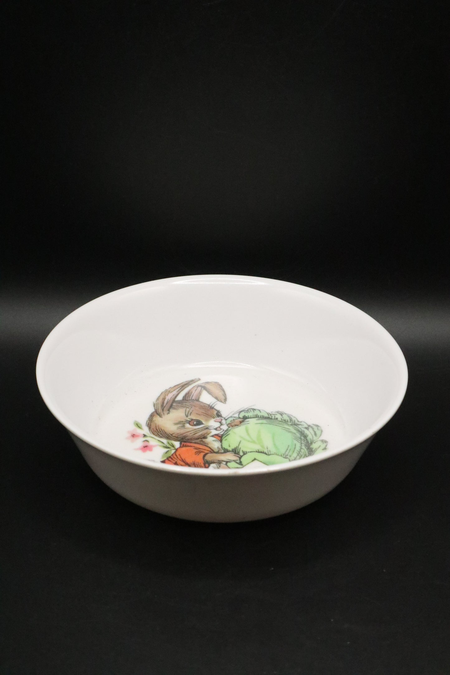 VINTAGE 1960'S ONEIDA RABBIT MELAMINE CHILDS BOWL