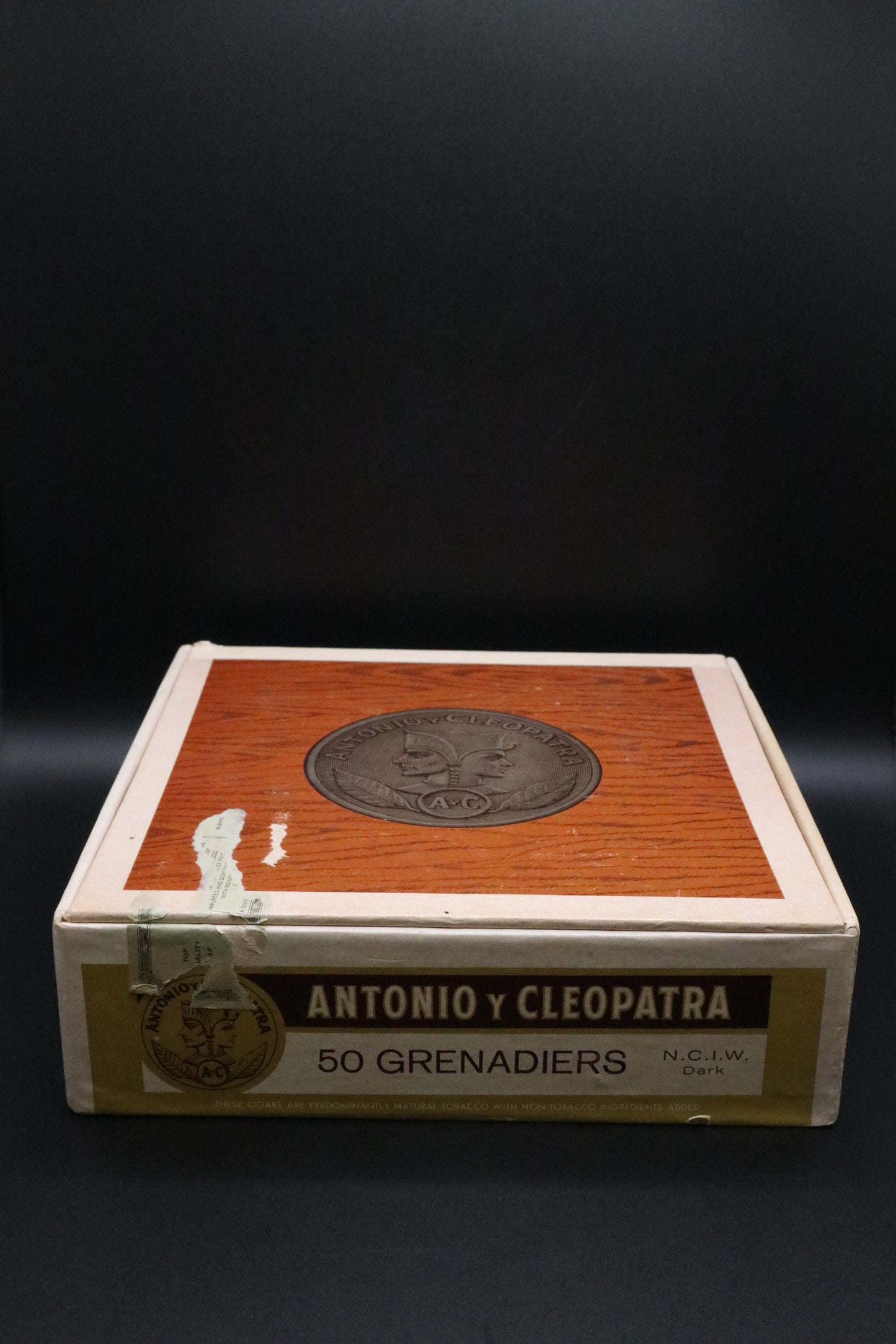 VINTAGE ANTONIO Y CLEOPATRA CIGAR BOX WITH ASST BEST SAFETY MATCH (SET OF 12)