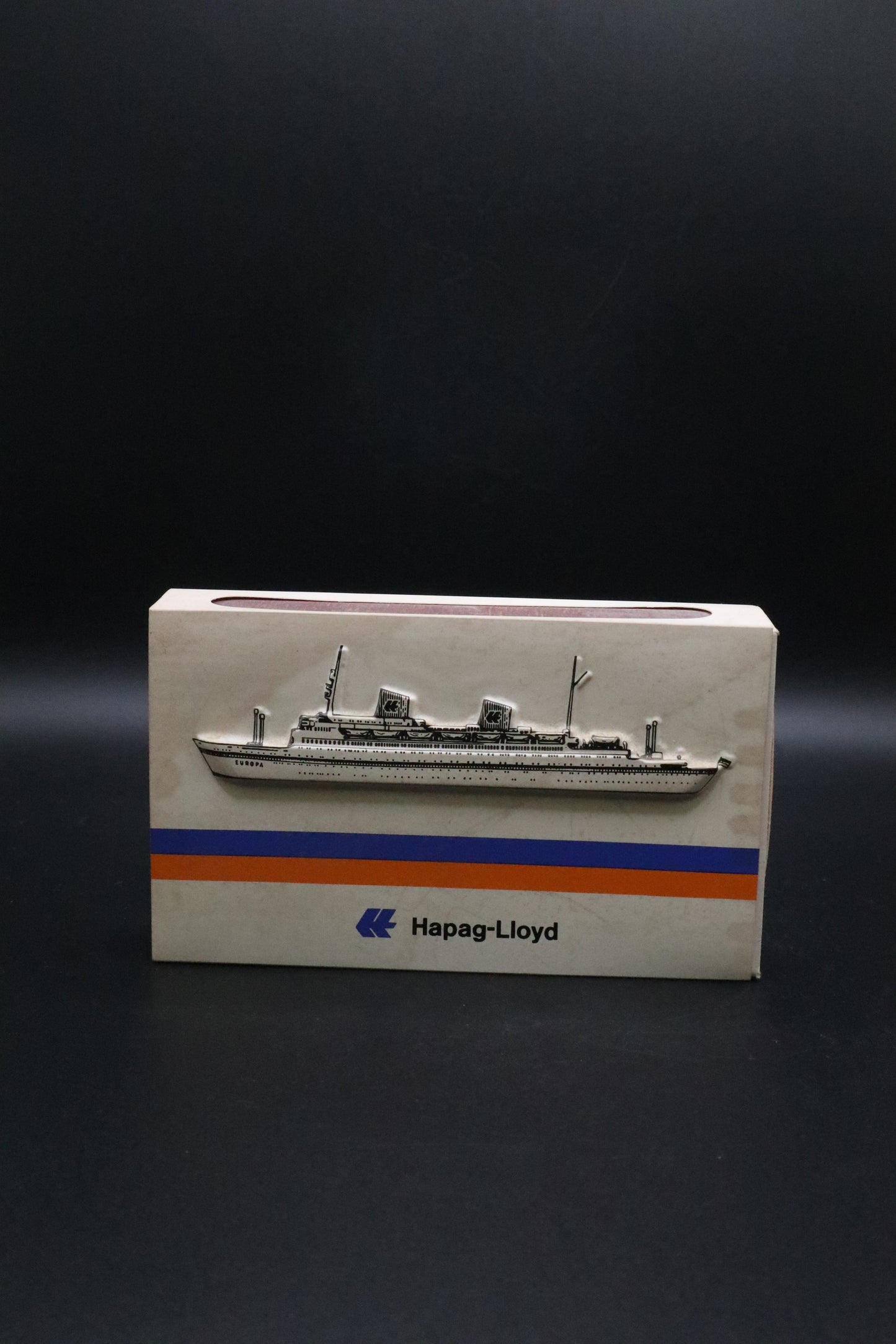 VINTAGE HAPAG-LLLOYD 3D LARGE MATCH BOXES SERIES OF OCEAN VESSELS