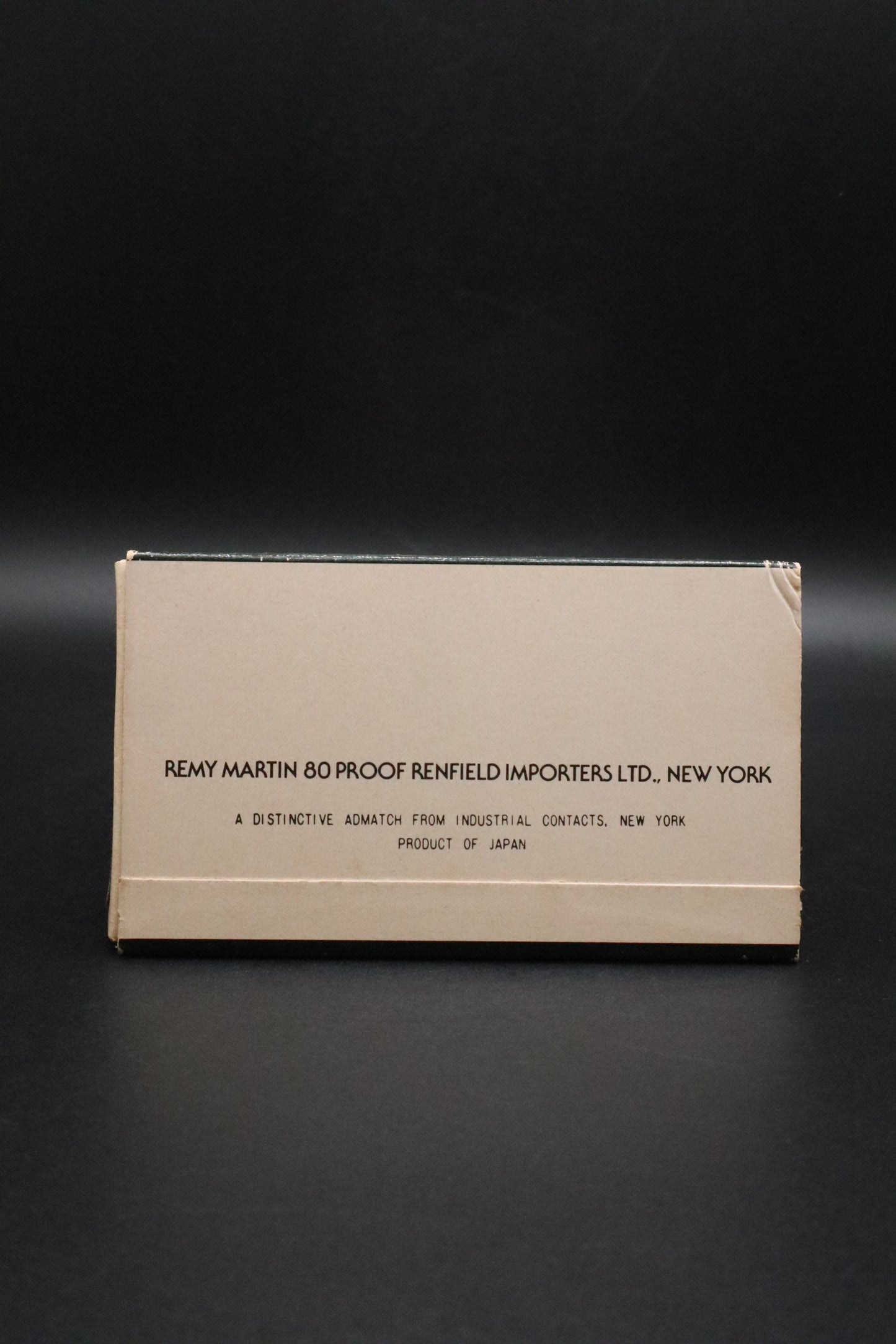 VINTAGE REMY MARTIN V.S.O.P. STANDING MATCH BOX