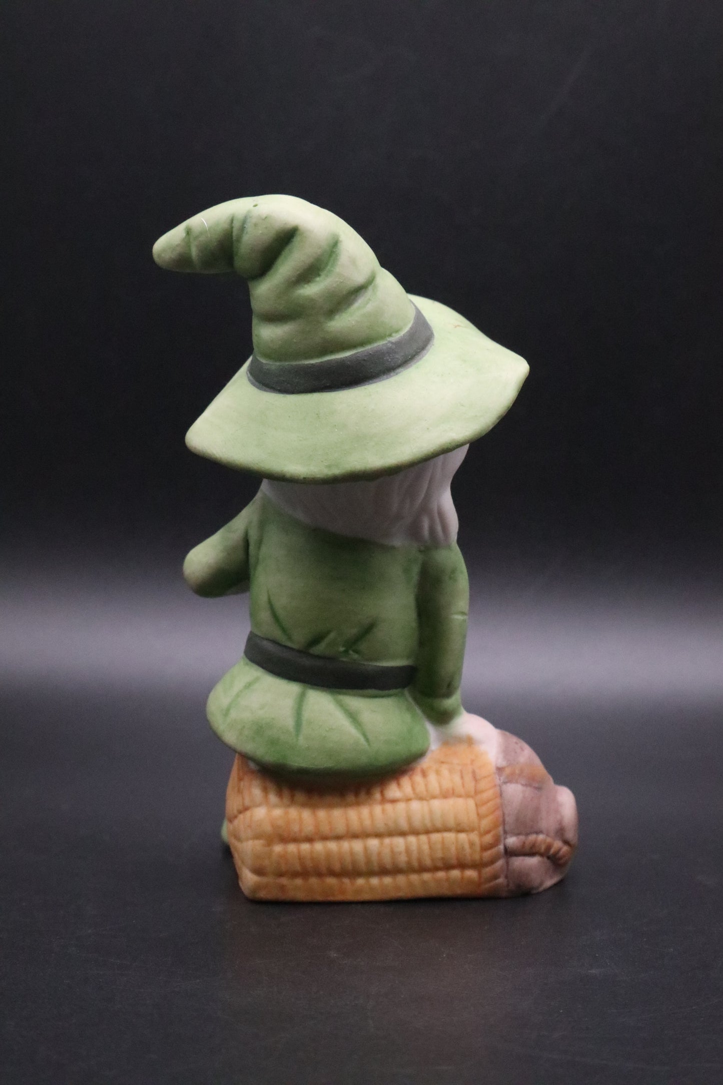 VINTAGE BISQUE IRISH LEPRECHAUN