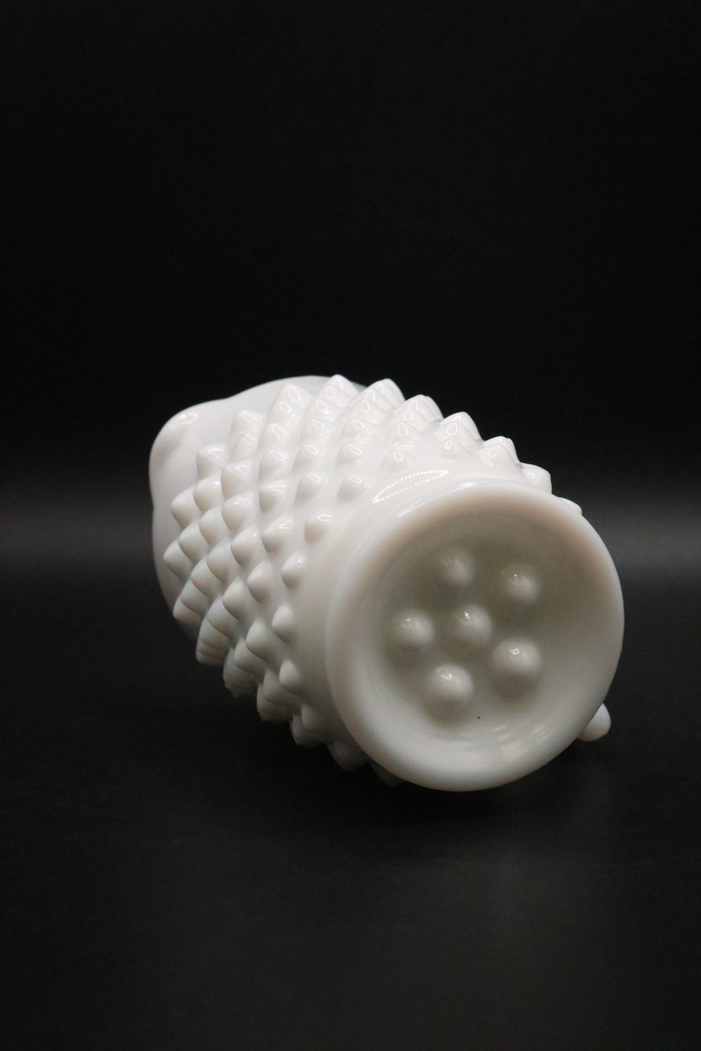 FENTON HOBNAIL MILK GLASSS CREAMER