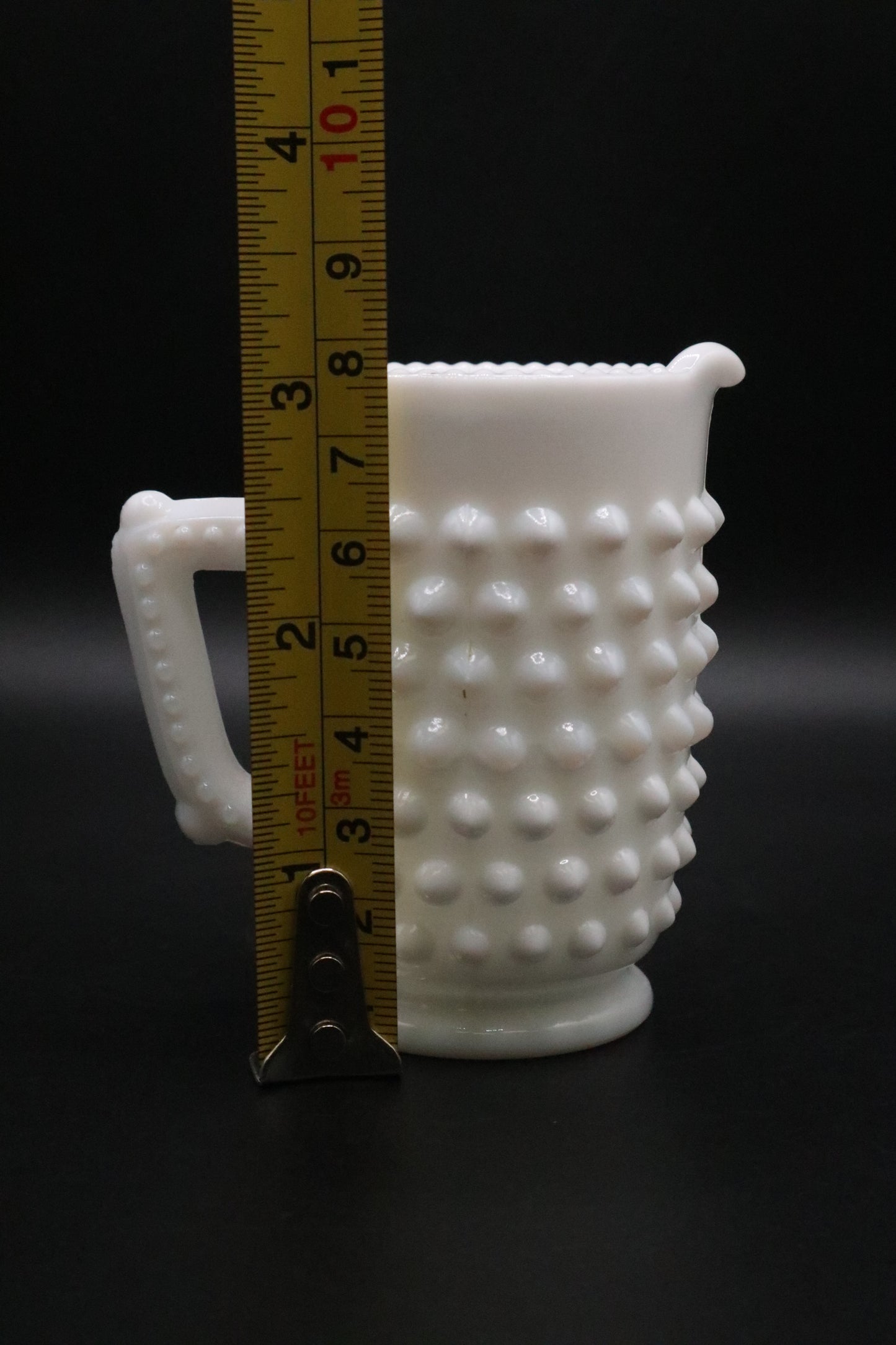 FENTON HOBNAIL MILK GLASSS CREAMER
