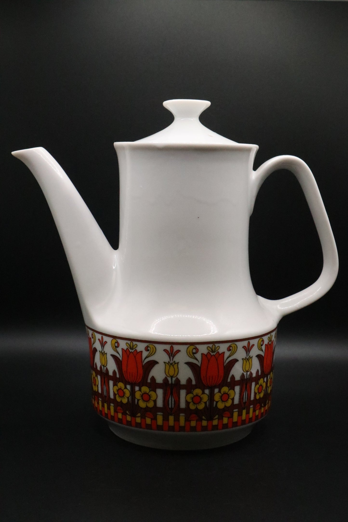 VINTAGE 1960'S TRIMONT WAWR MOD TULIP TEA SERVICE 9 PCS