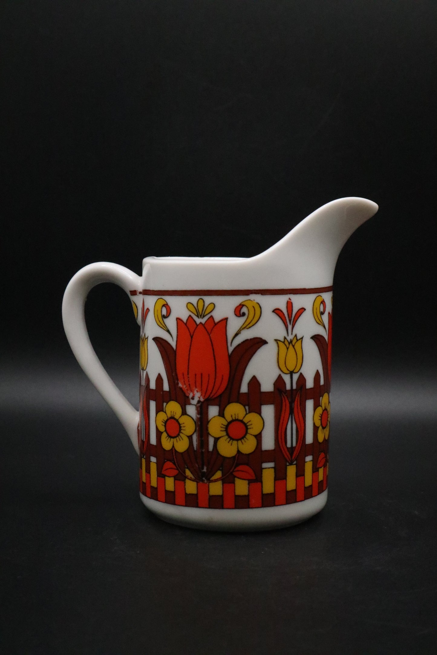 VINTAGE 1960'S TRIMONT WAWR MOD TULIP TEA SERVICE 9 PCS