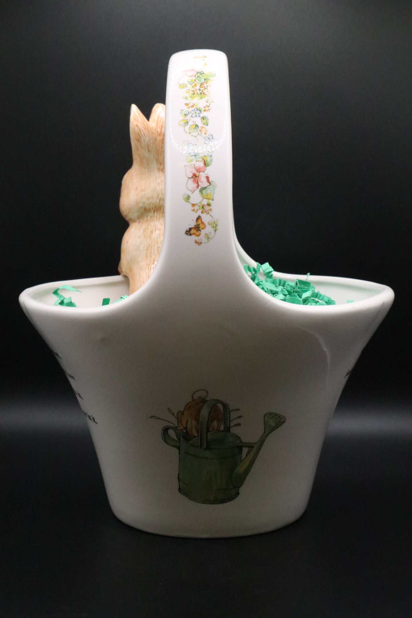 VINTAGE 1998 TELEFLORA PETER RABBIT BEATRIX BASKET