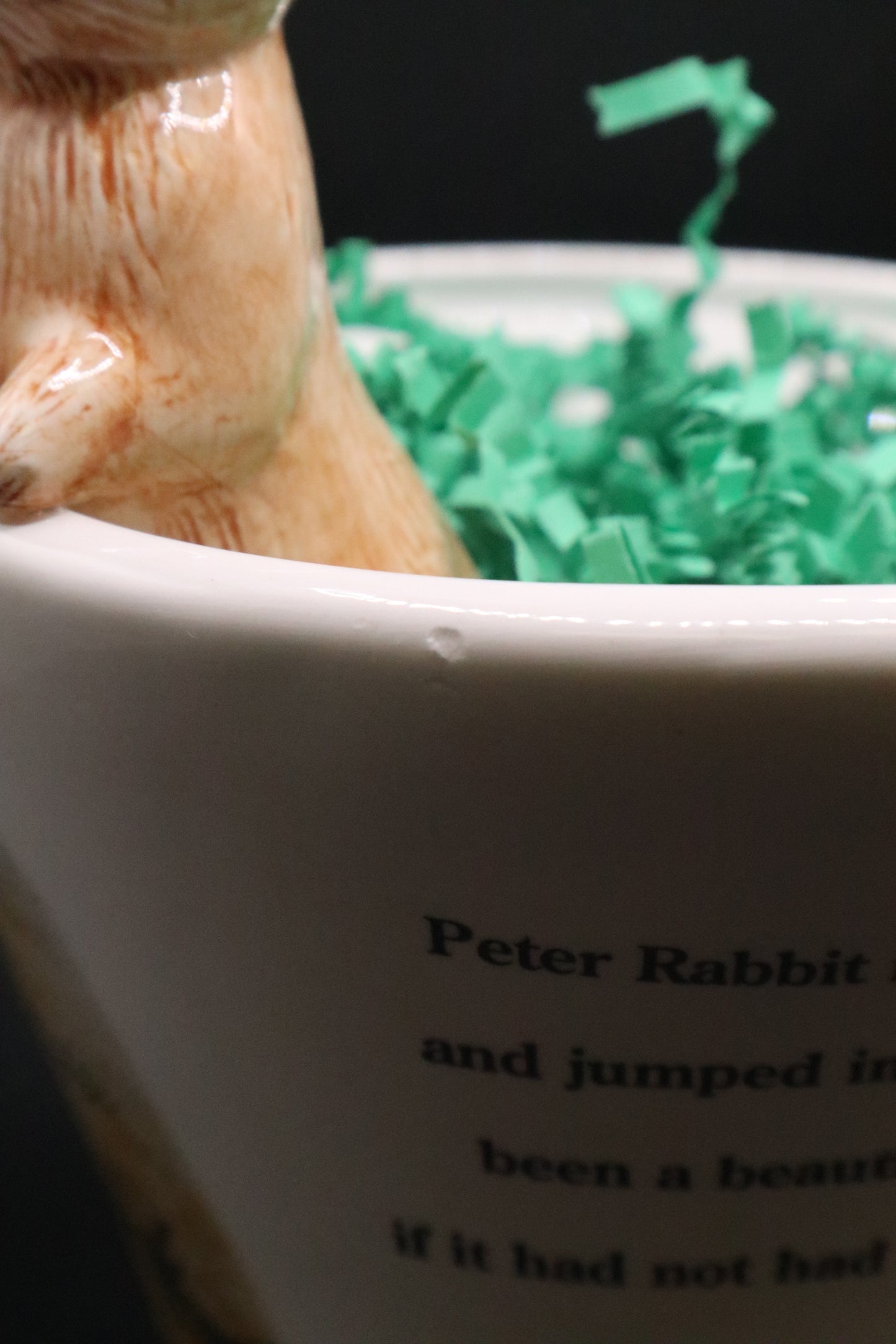VINTAGE 1998 TELEFLORA PETER RABBIT BEATRIX BASKET