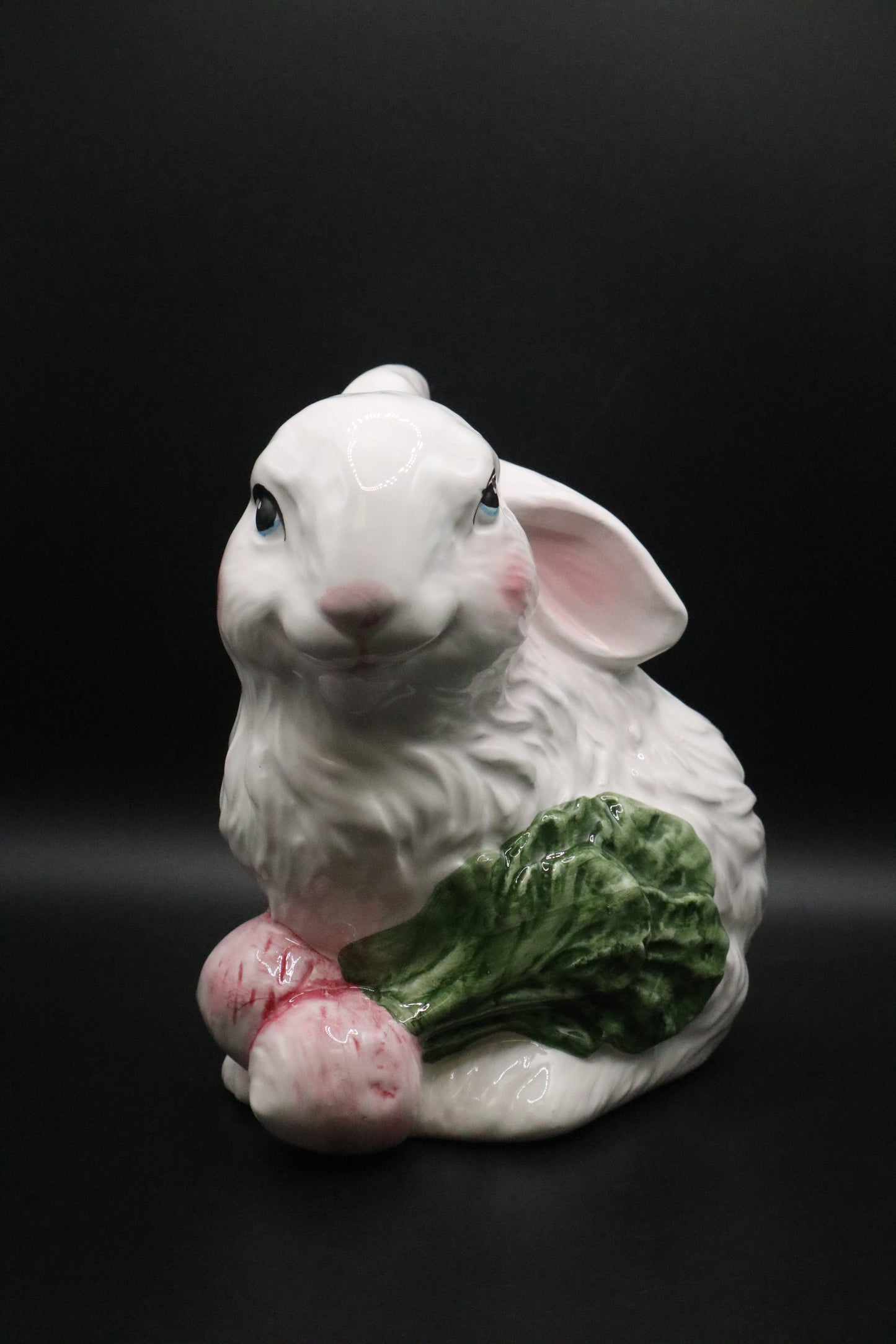 LARGE CERAMIC WHITE RABBIT