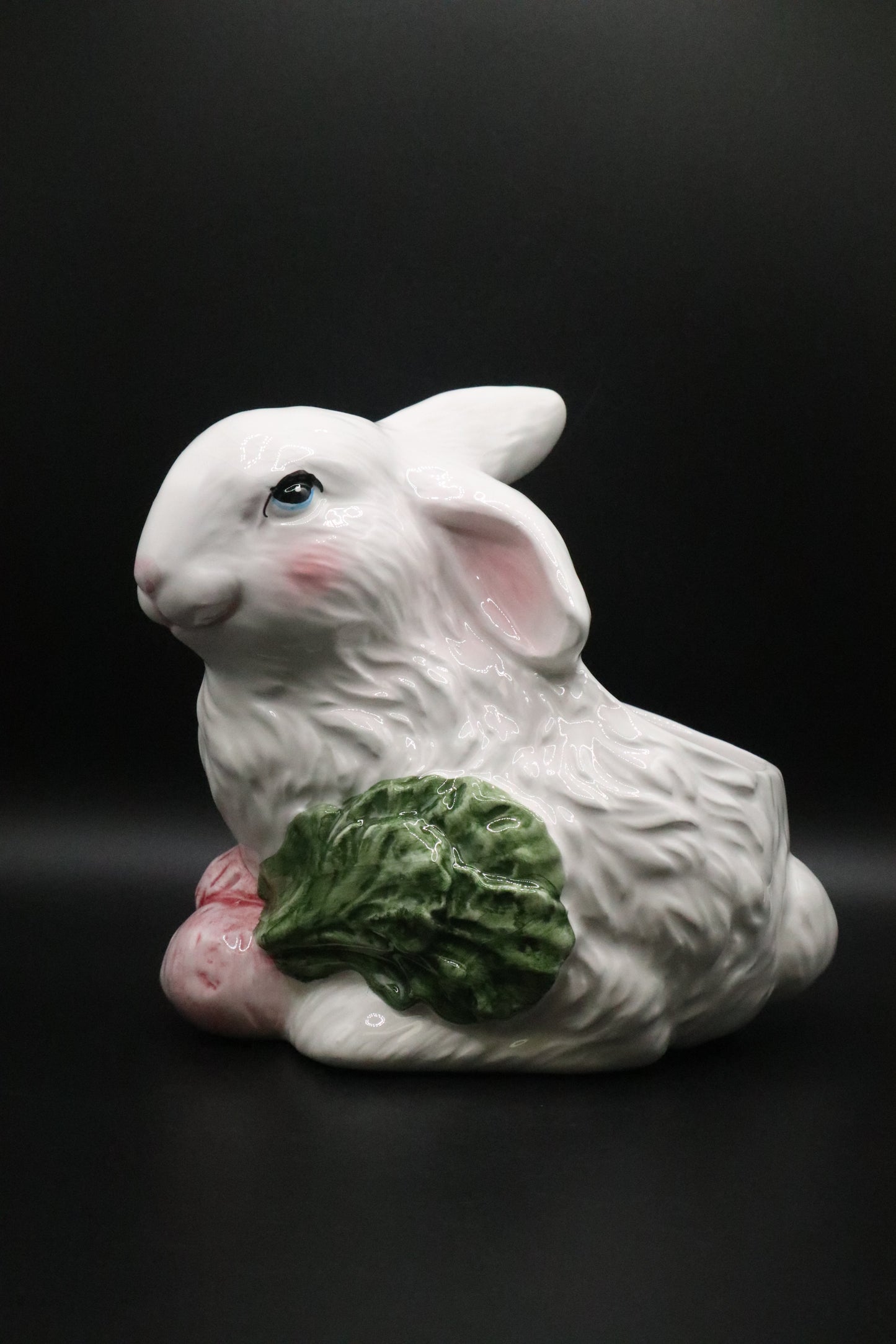 LARGE CERAMIC WHITE RABBIT