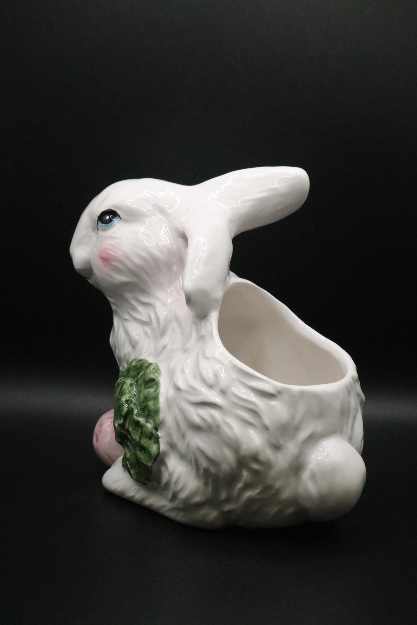 LARGE CERAMIC WHITE RABBIT