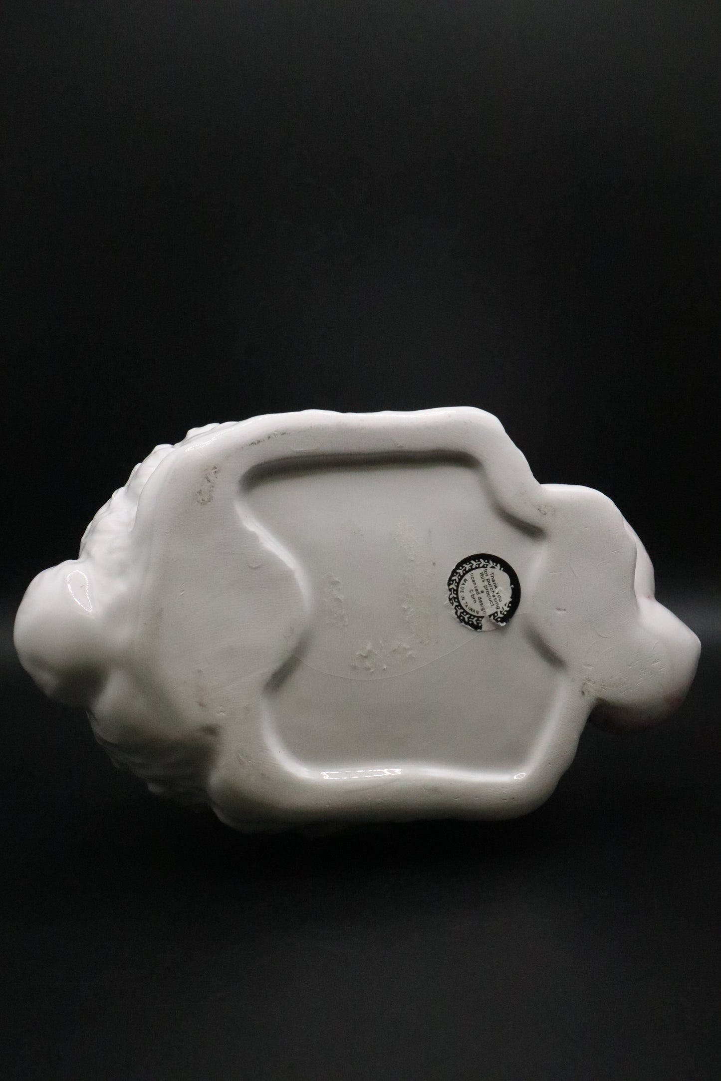 LARGE CERAMIC WHITE RABBIT
