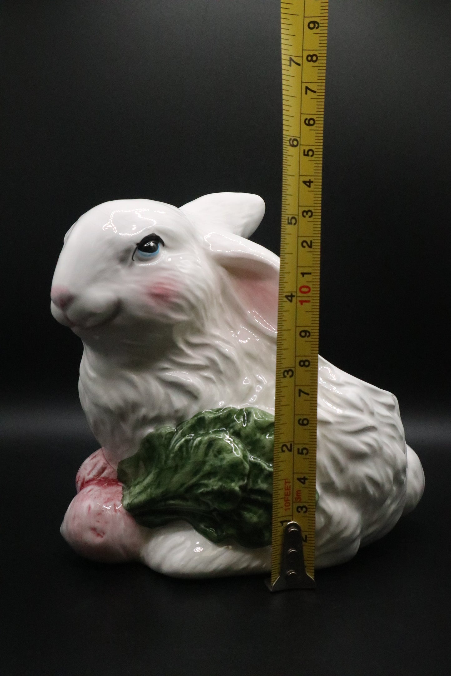 LARGE CERAMIC WHITE RABBIT