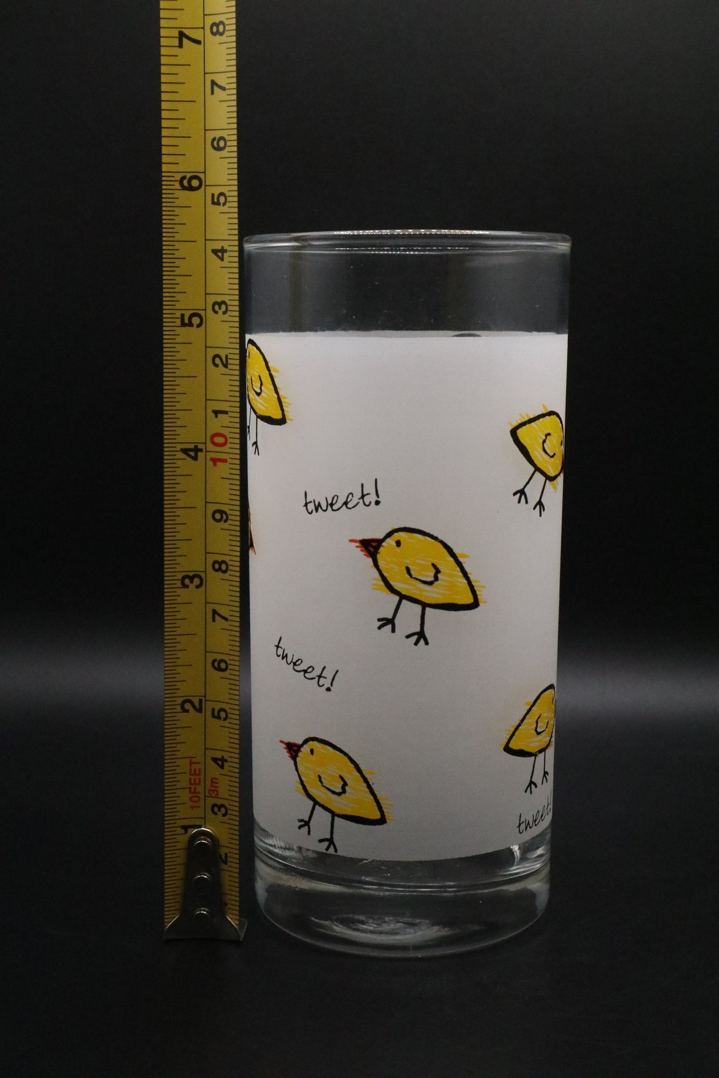 VINTAGE TWEET! INDONESIA HIGHBALL GLASS