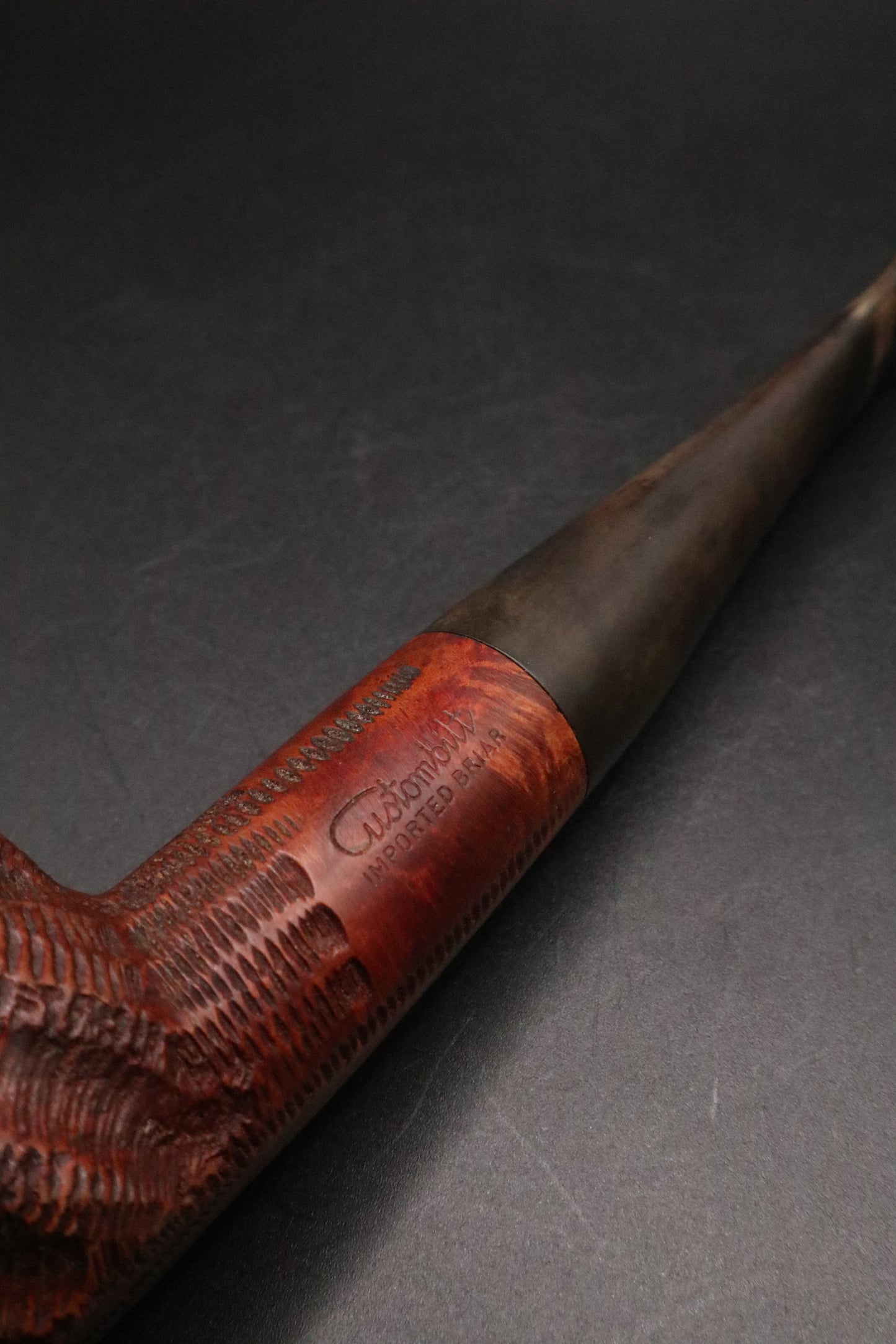VINTAGE CUSTOM-BILT IMPORTED BRIAR TABACCO PIPE