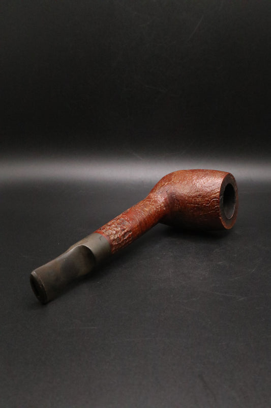 VINTAGE SANDBLASTED BRIAR TABACCO PIPE MADE IN LONDON ENGLAND