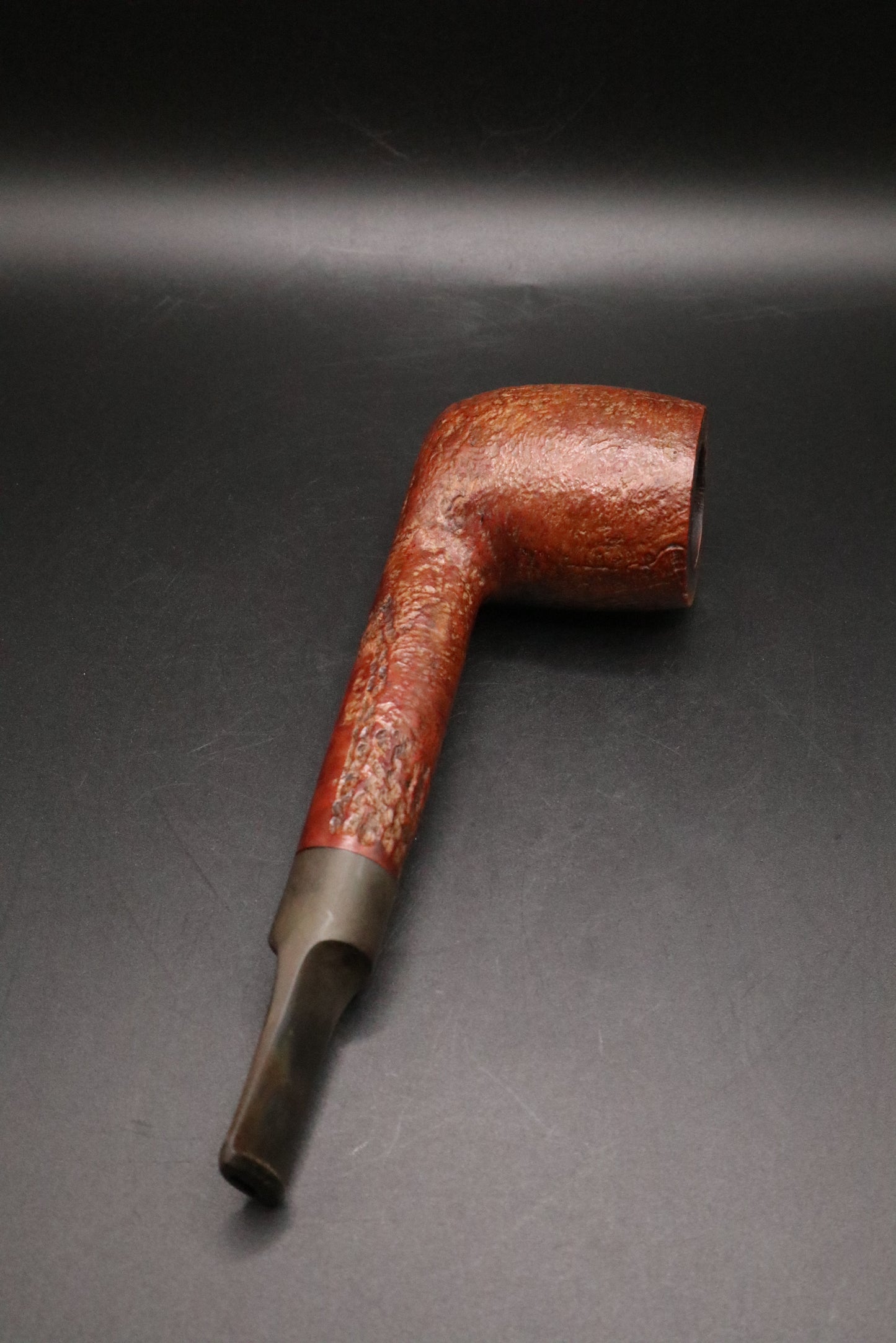 VINTAGE SANDBLASTED BRIAR TABACCO PIPE MADE IN LONDON ENGLAND