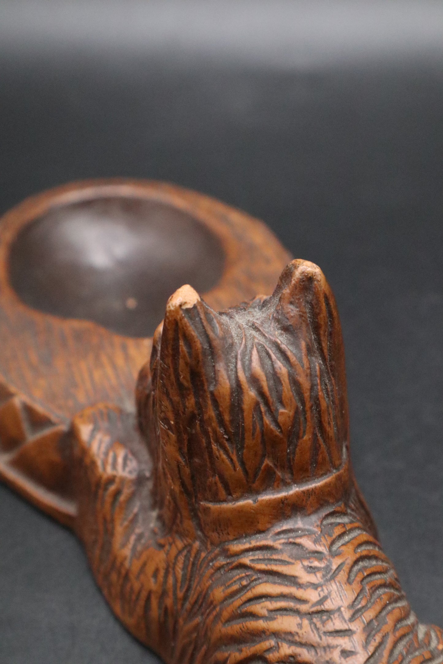 VINTAGE SCOTTISH TERRIER SOOTTIE DOG PIPE HOLDER