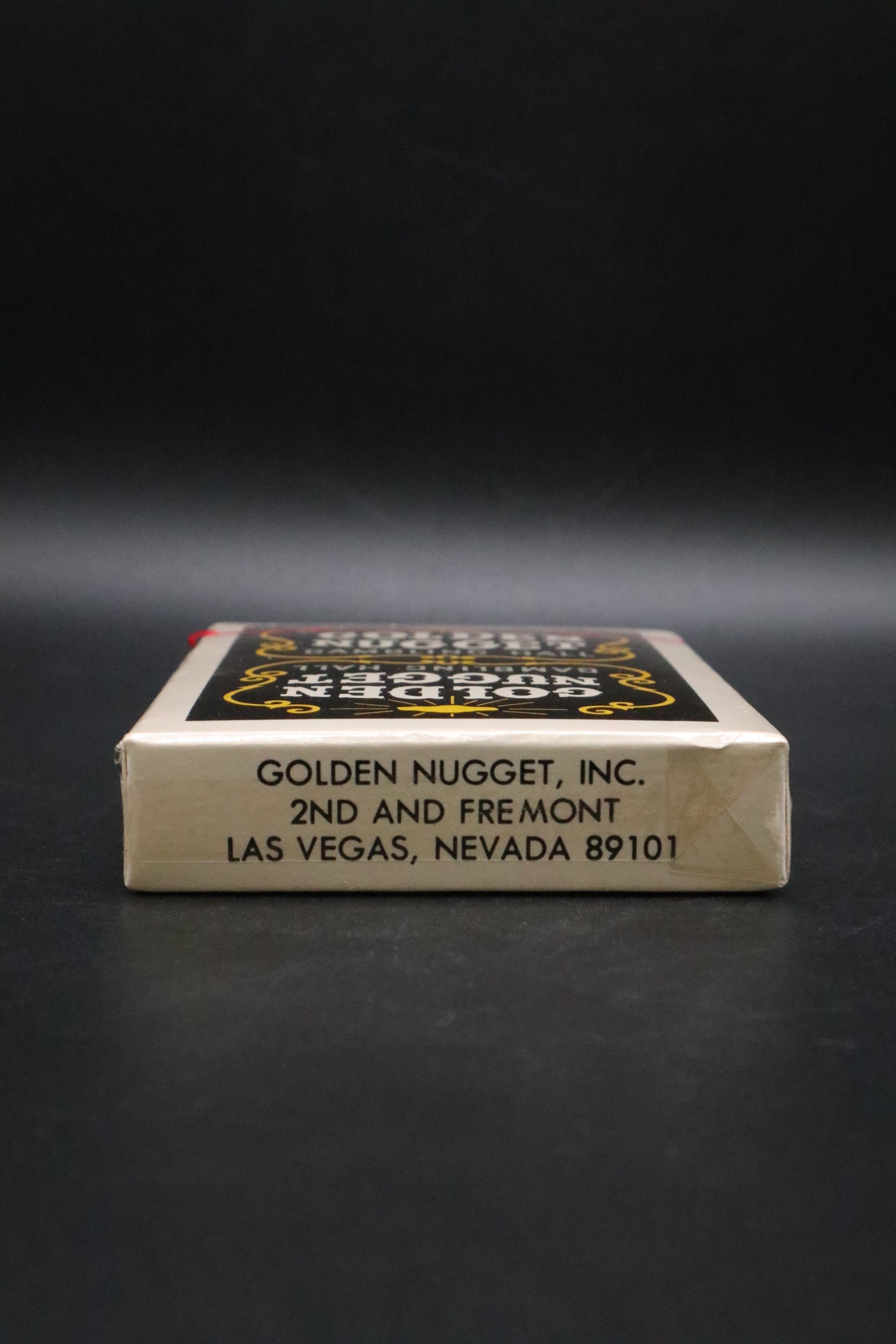 VINTAGE VEGAS GOLDEN NUGGET GAMBLING HALL SEALED POKER CARDS