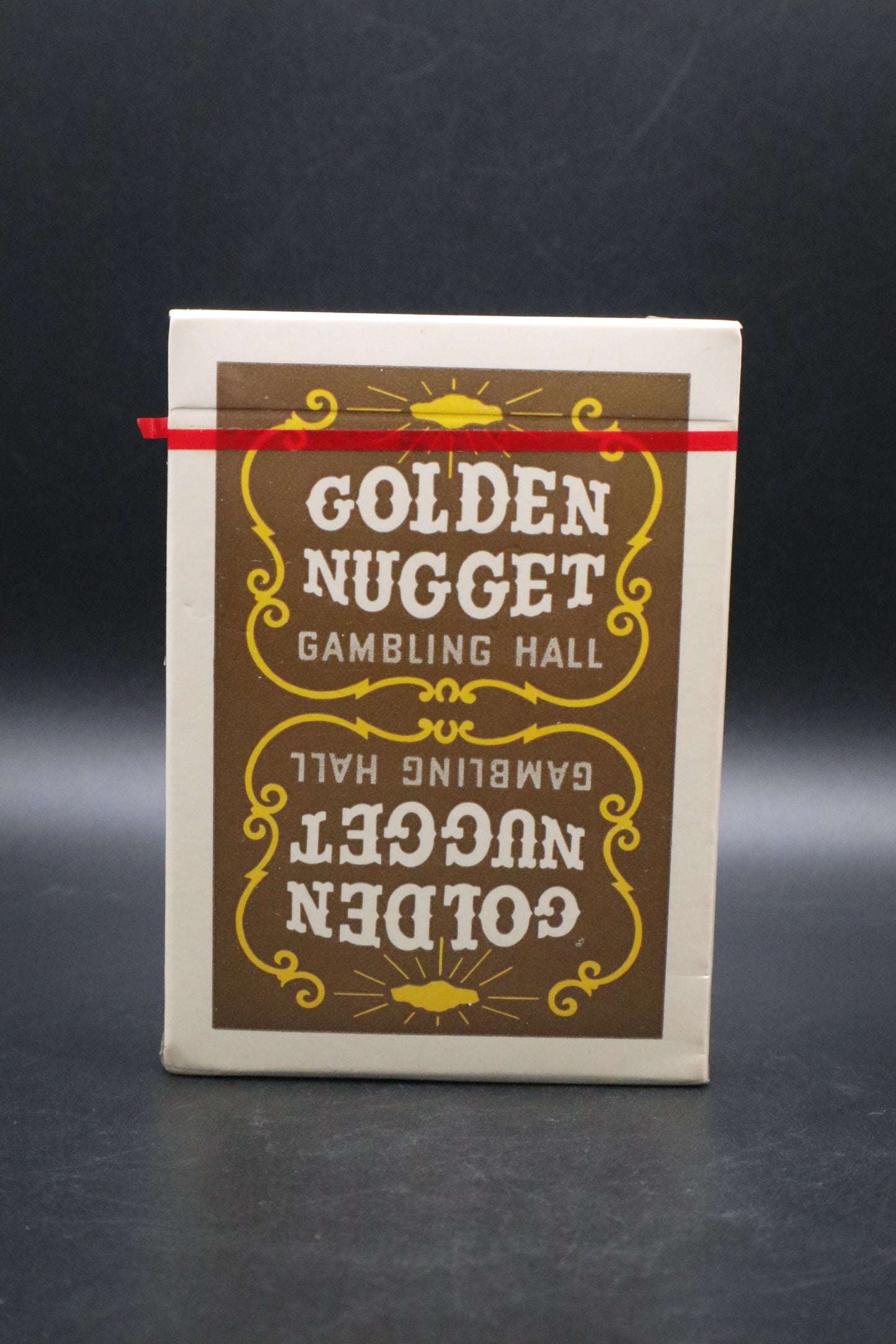 VINTAGE VEGAS GOLDEN NUGGET GAMBLING HAL SEALED POKER CARDS RARE