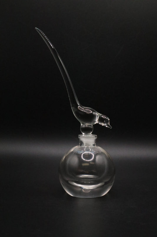 RARE 1940 I. RICE PERFUME BOTTLE MADE IN CZECHOSLOVAKIA