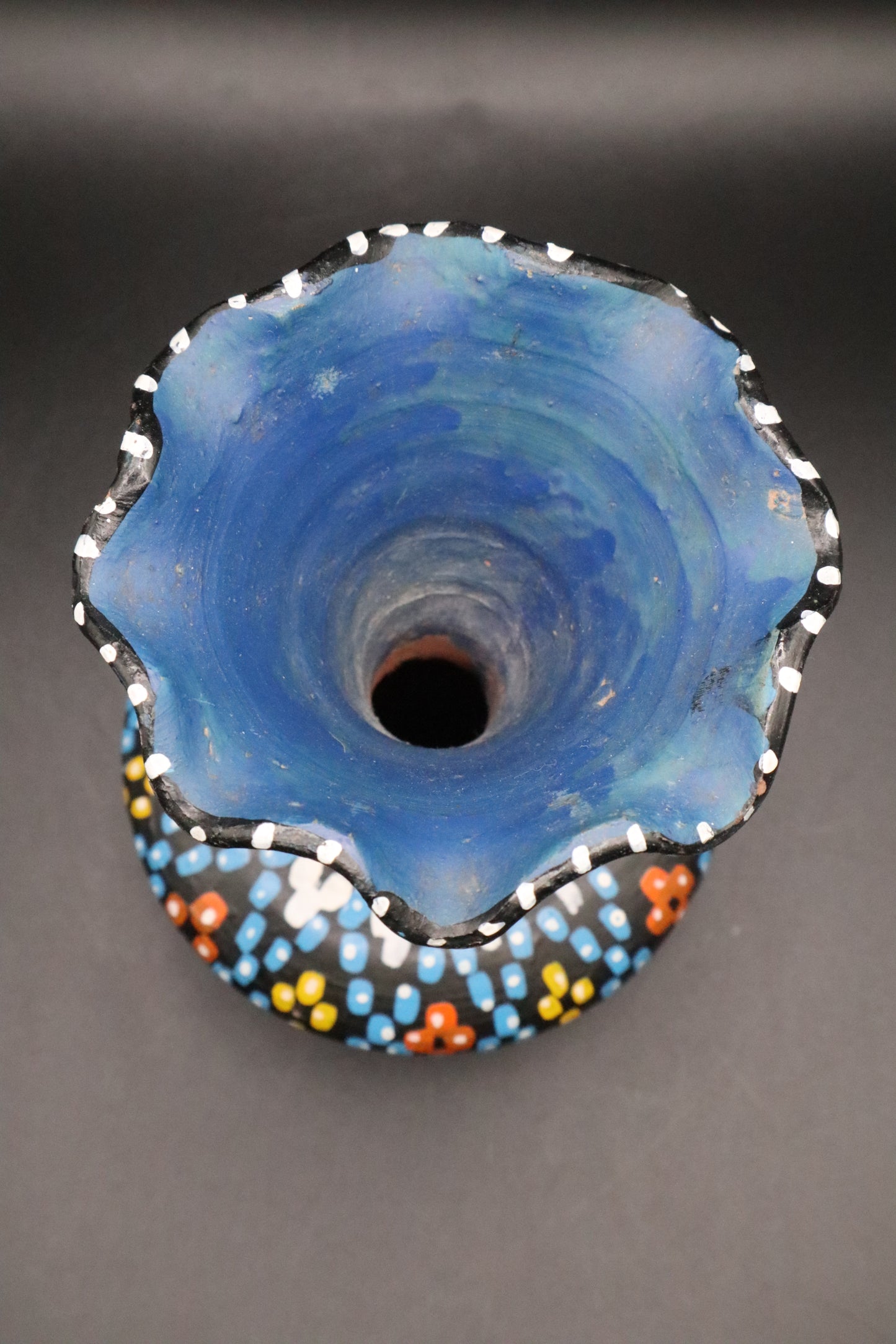 TURKISH VASE HAND PAINTED