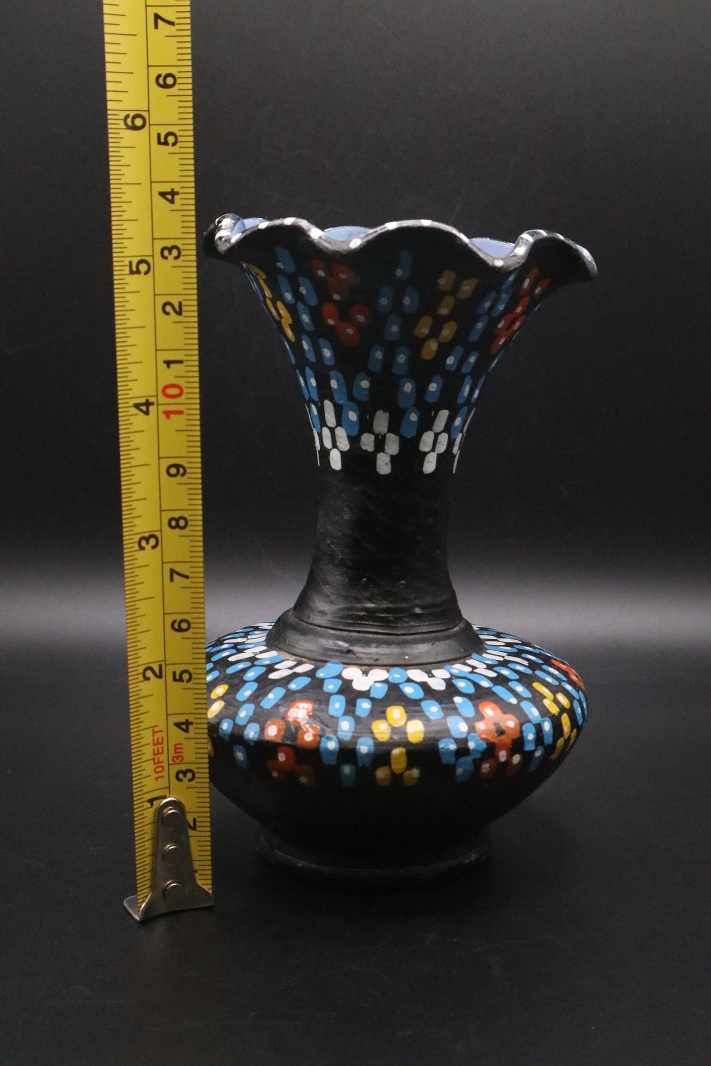 TURKISH VASE HAND PAINTED
