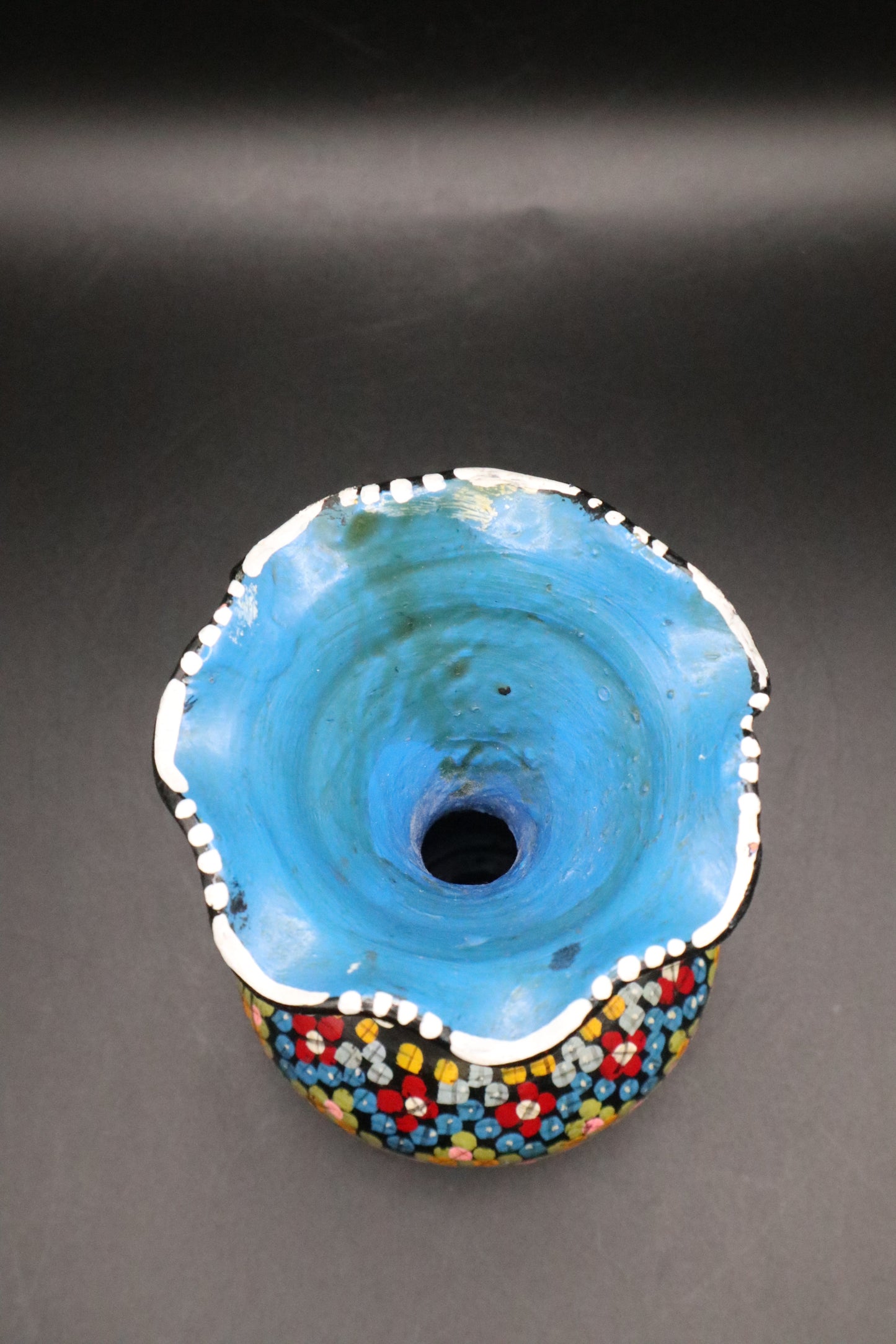 TURKISH VASE HAND PAINTED
