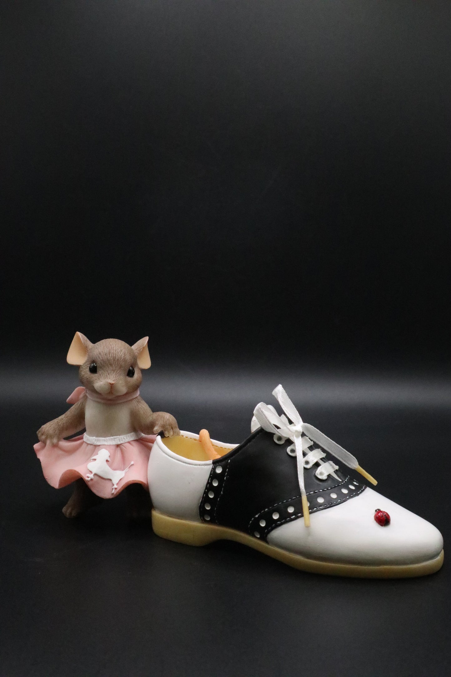 CHARMING TALES "YOU ROCK MY SOLE" MOUSE AND SHOE