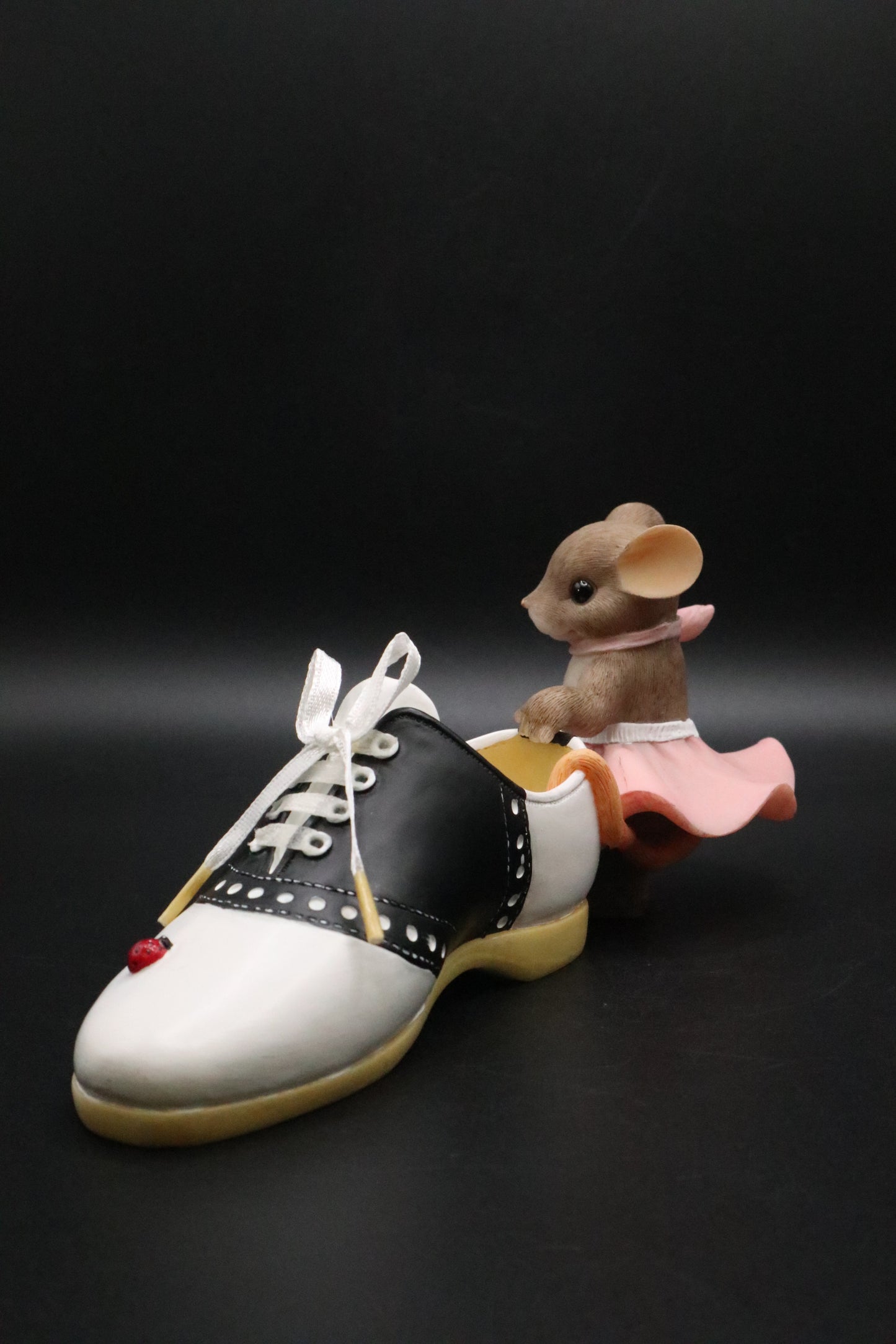 CHARMING TALES "YOU ROCK MY SOLE" MOUSE AND SHOE