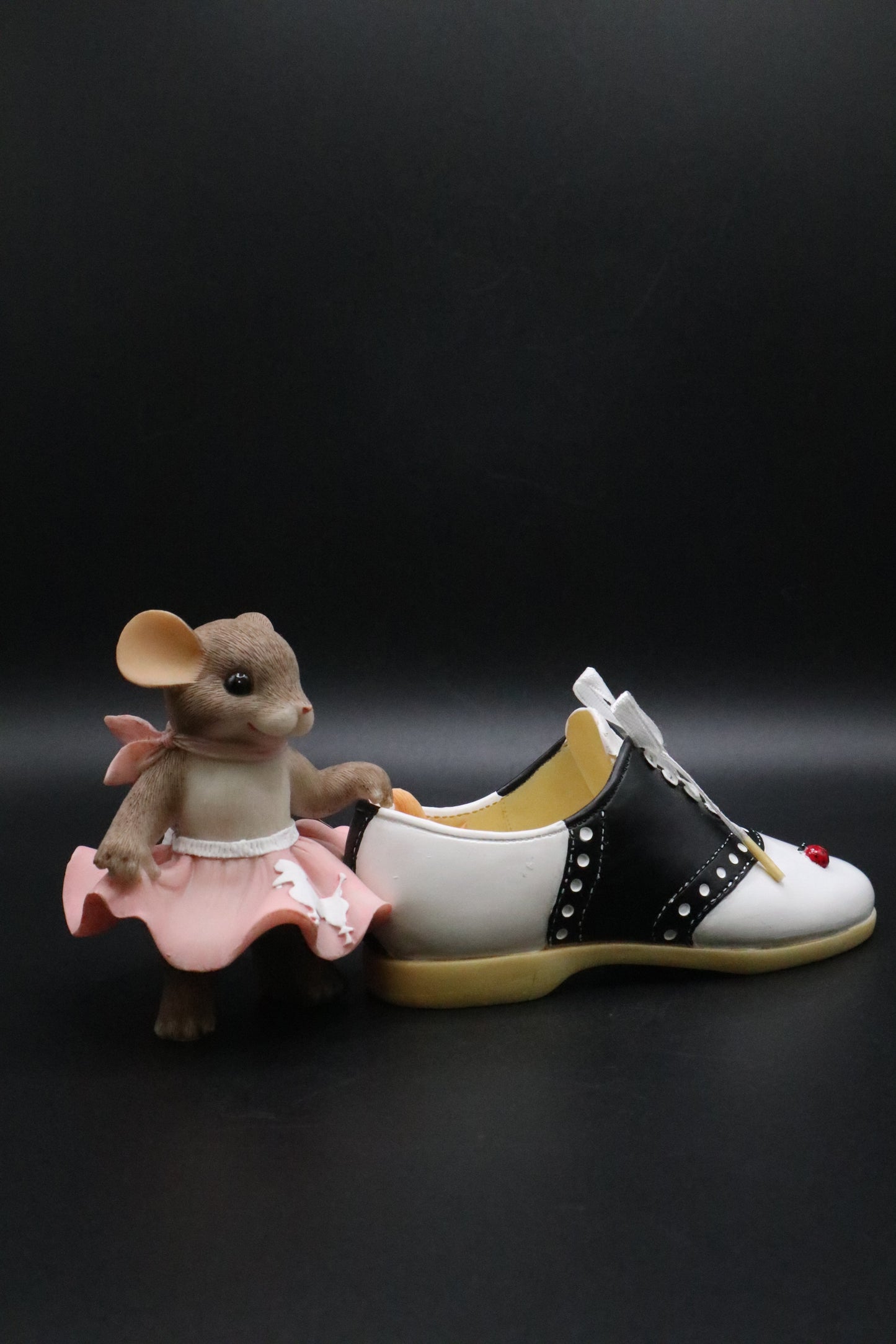 CHARMING TALES "YOU ROCK MY SOLE" MOUSE AND SHOE