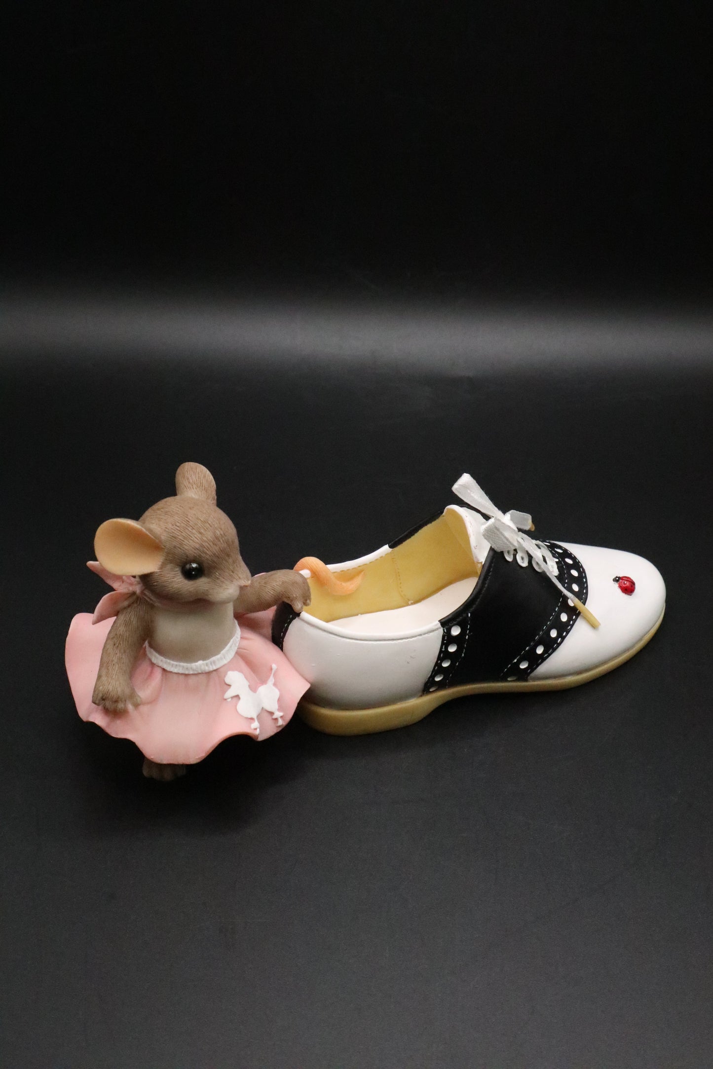 CHARMING TALES "YOU ROCK MY SOLE" MOUSE AND SHOE