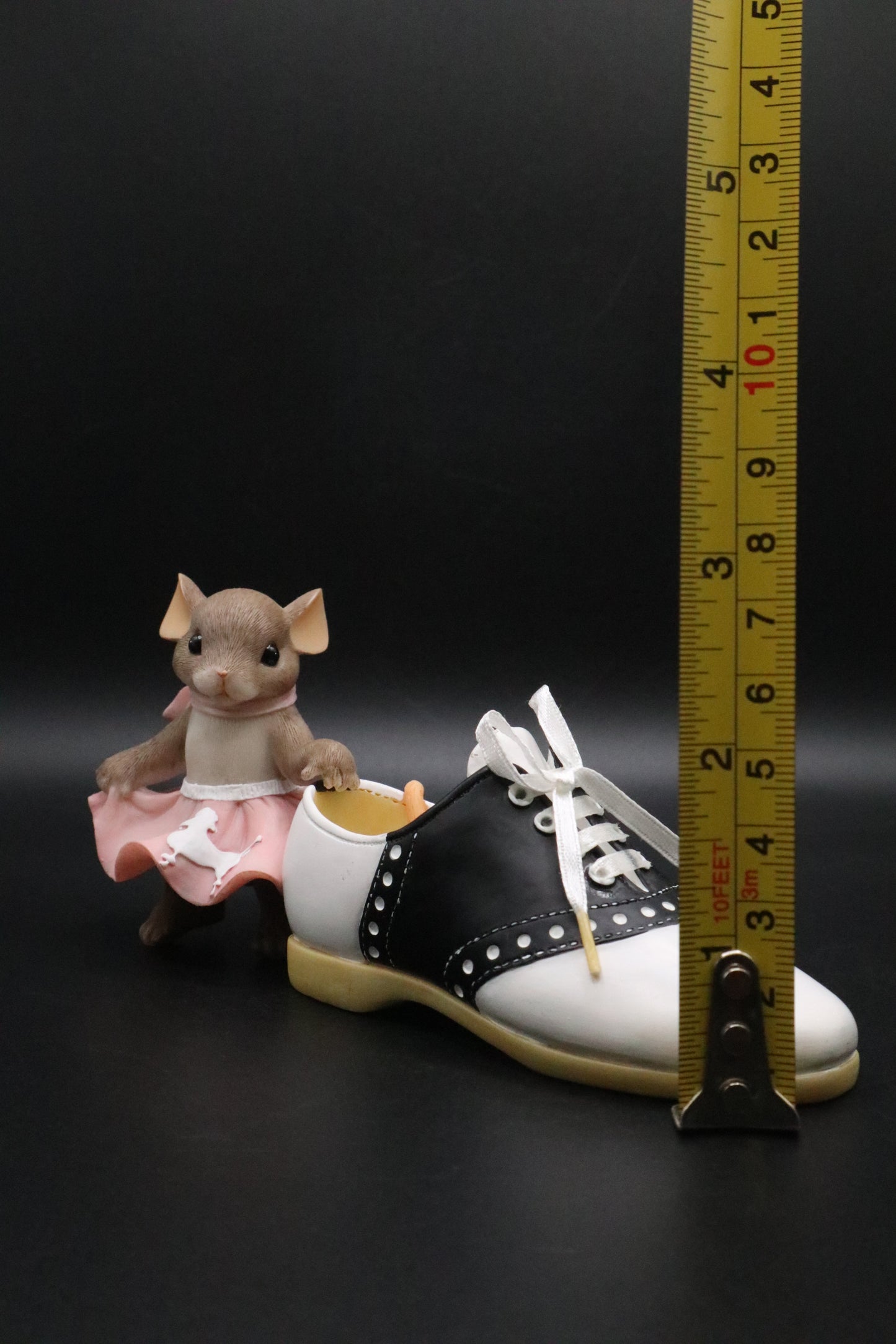 CHARMING TALES "YOU ROCK MY SOLE" MOUSE AND SHOE