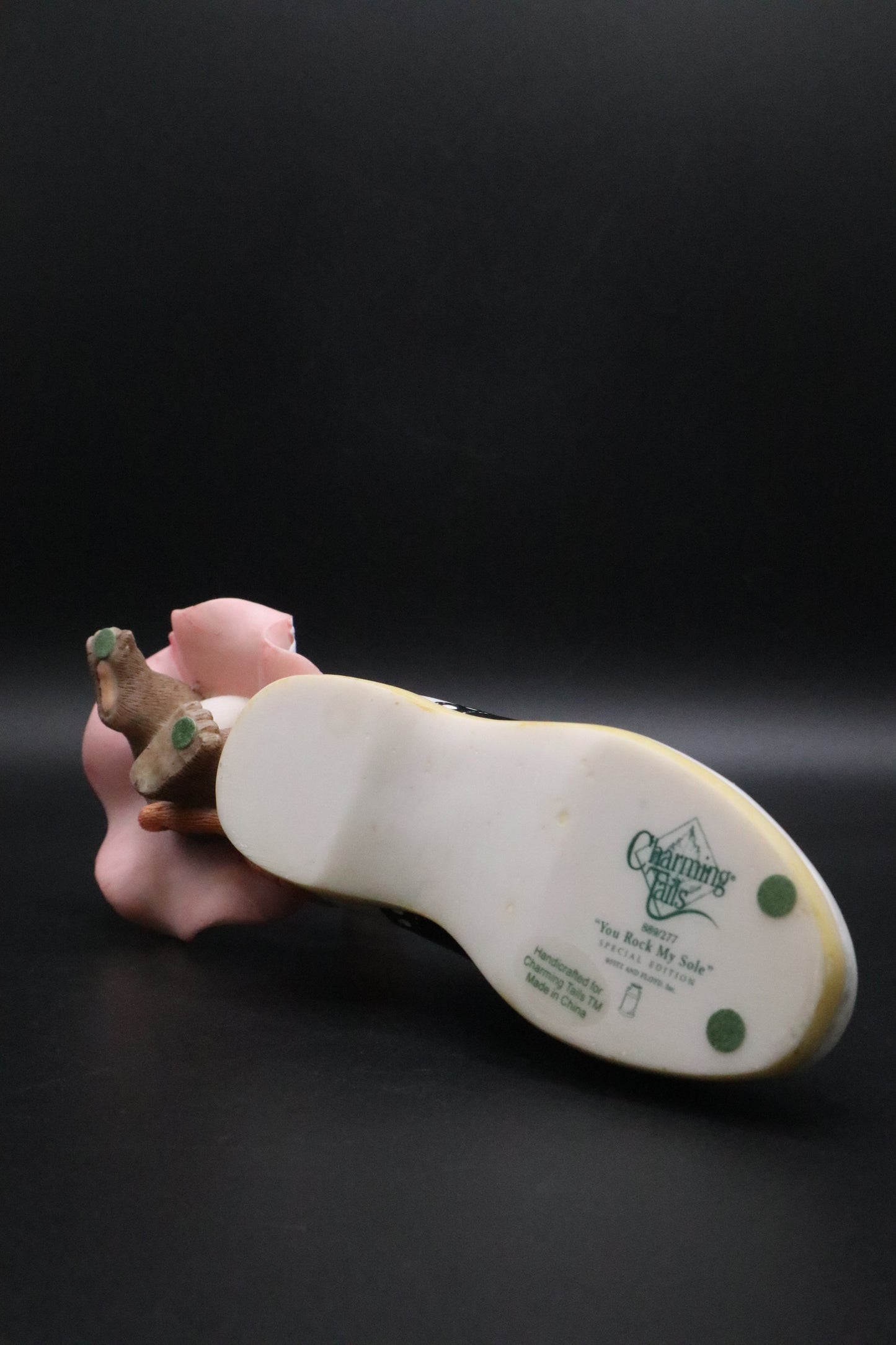 CHARMING TALES "YOU ROCK MY SOLE" MOUSE AND SHOE