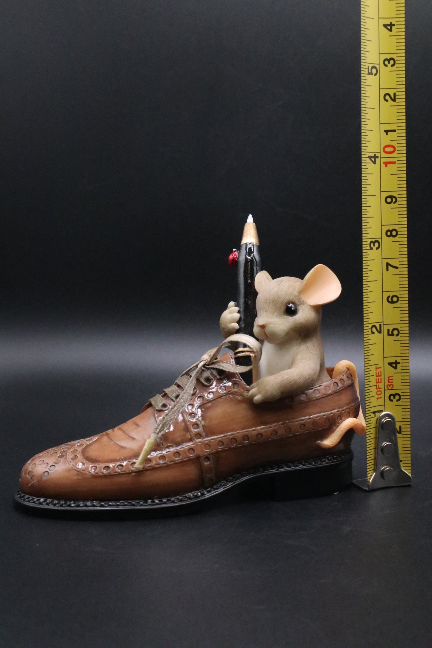 CHARMING TALES "A SOLE FOR BUSINESS" MOUSE AND SHOE