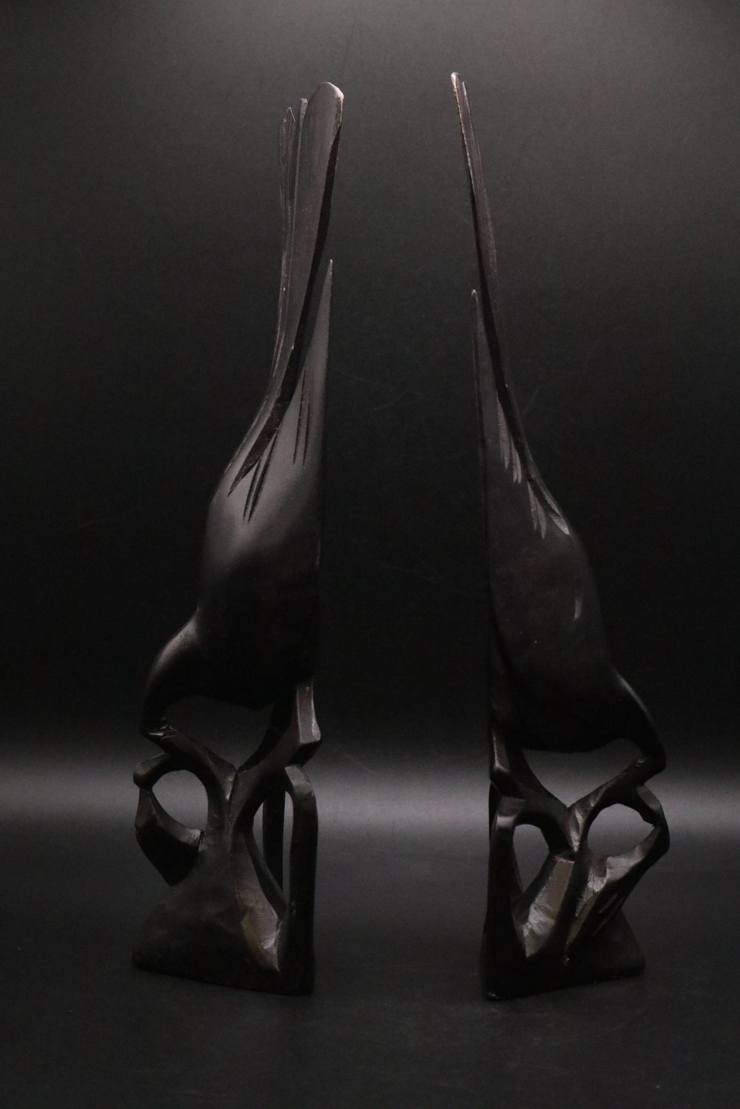 IRONWOOD CARVED BIRDS BALI (PAIR)