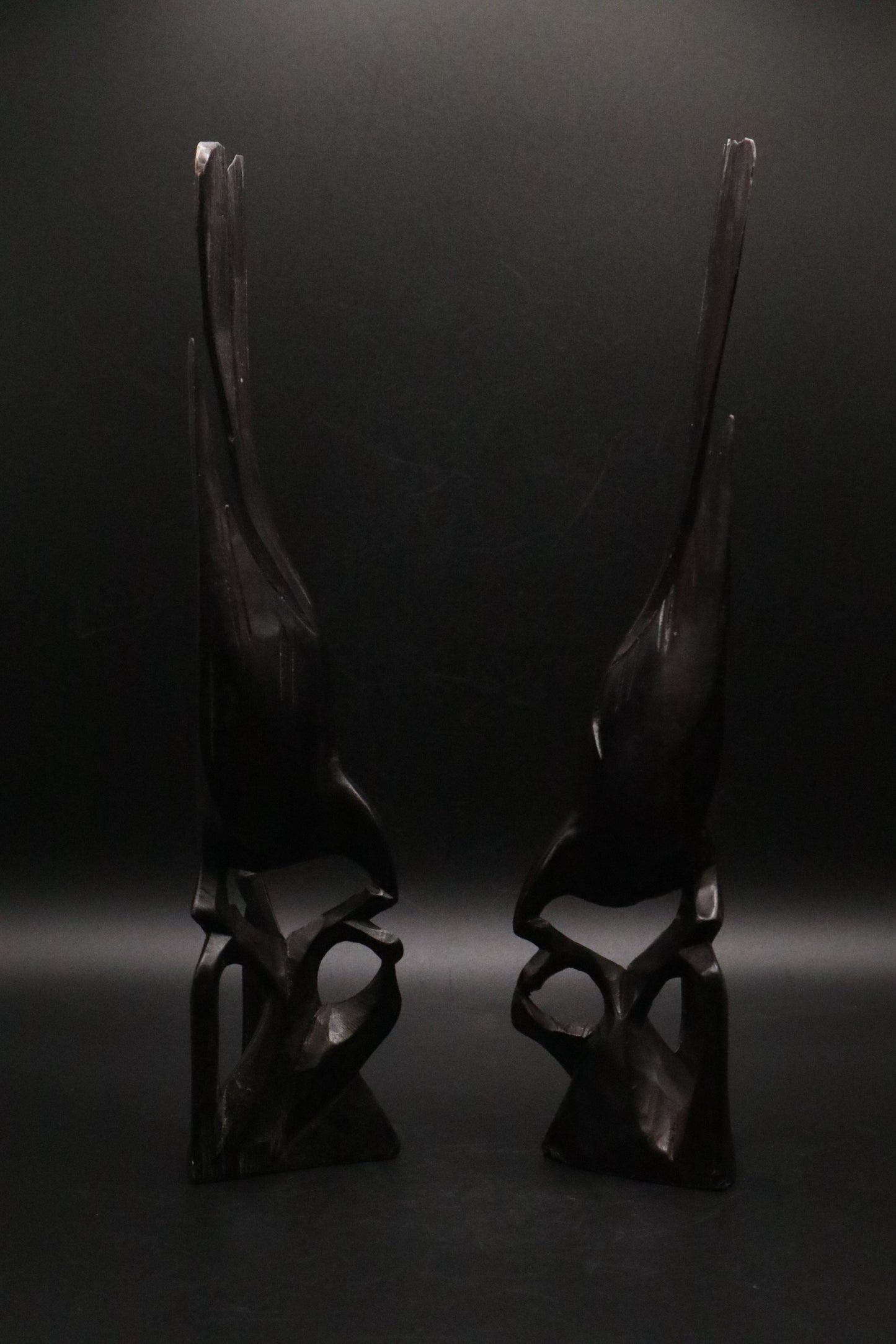 IRONWOOD CARVED BIRDS BALI (PAIR)