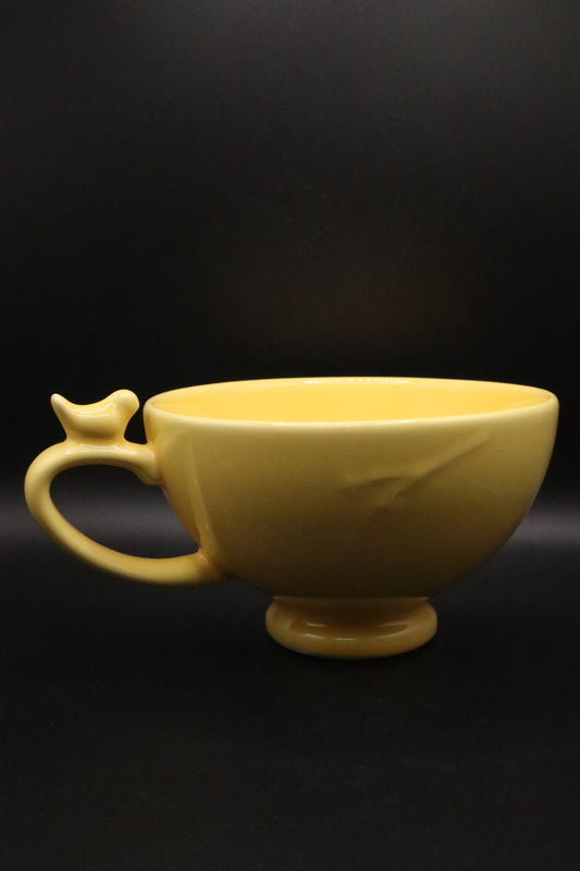 MATCERAMICA PORTUGAL YELLOW BIRD COFFEE MUG