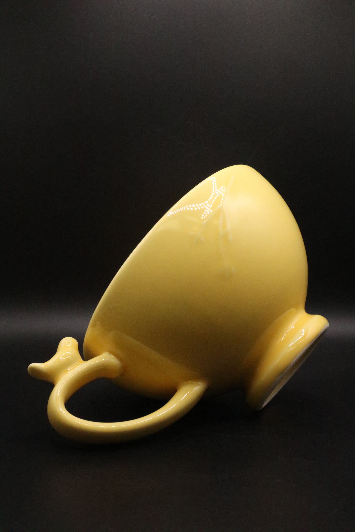 MATCERAMICA PORTUGAL YELLOW BIRD COFFEE MUG