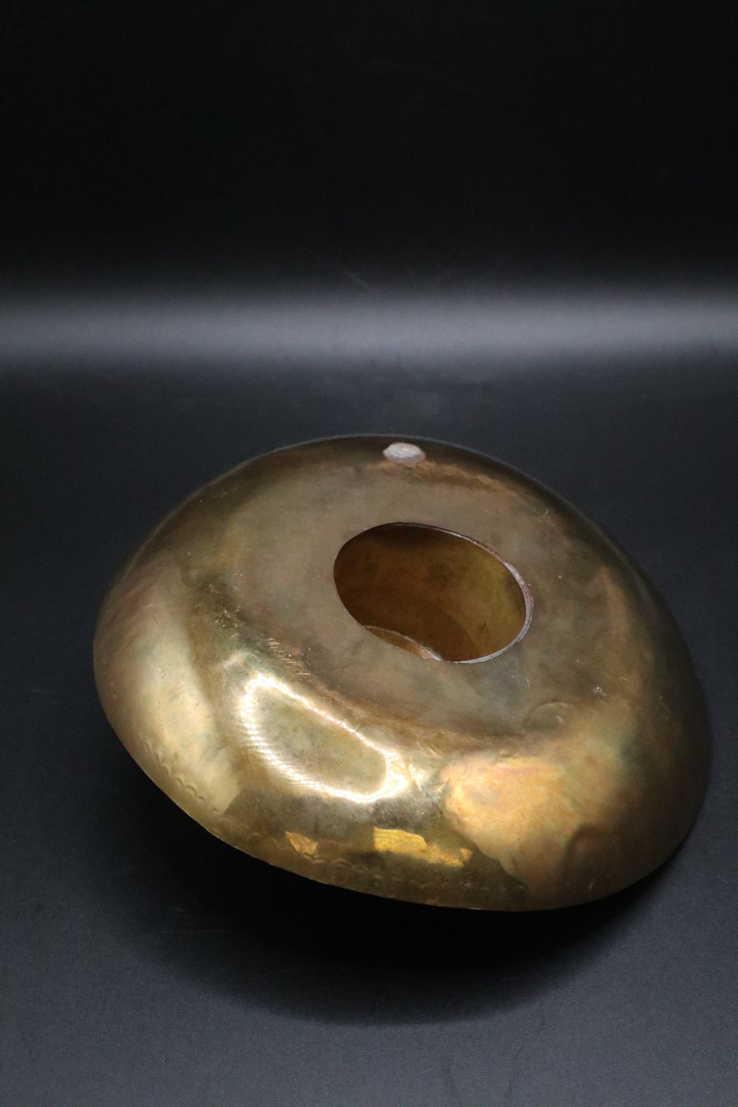 VINTAGE BRASS SOMBRERO ASHYTRAY OR TRINKET DISH
