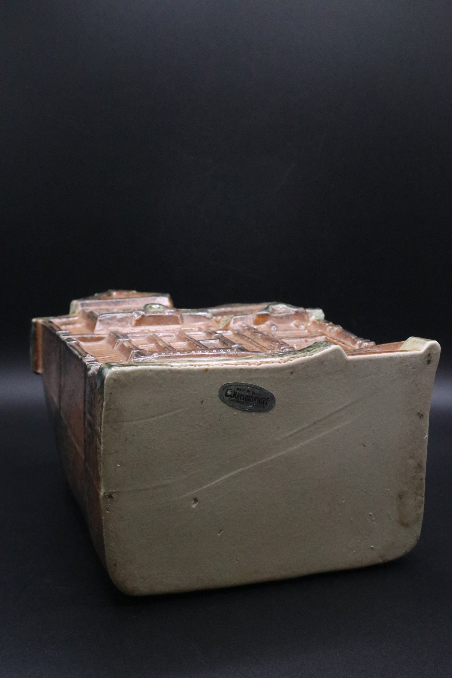 VINTAGE COUNTERPOINT SAN FRANCISCO VICTORIAN HOUSE POTTERY WALL POCKET