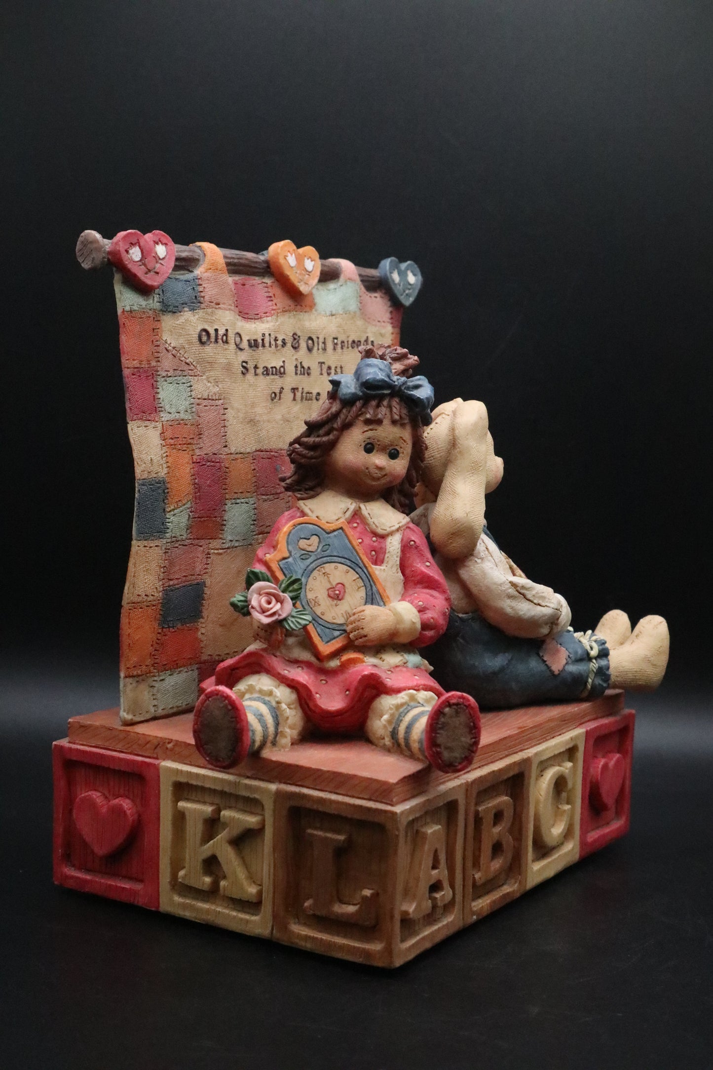 VINTAGE 1996 MUSIC BOX SAN FRANCISCO MUSIC BOX COMPANY RESIN