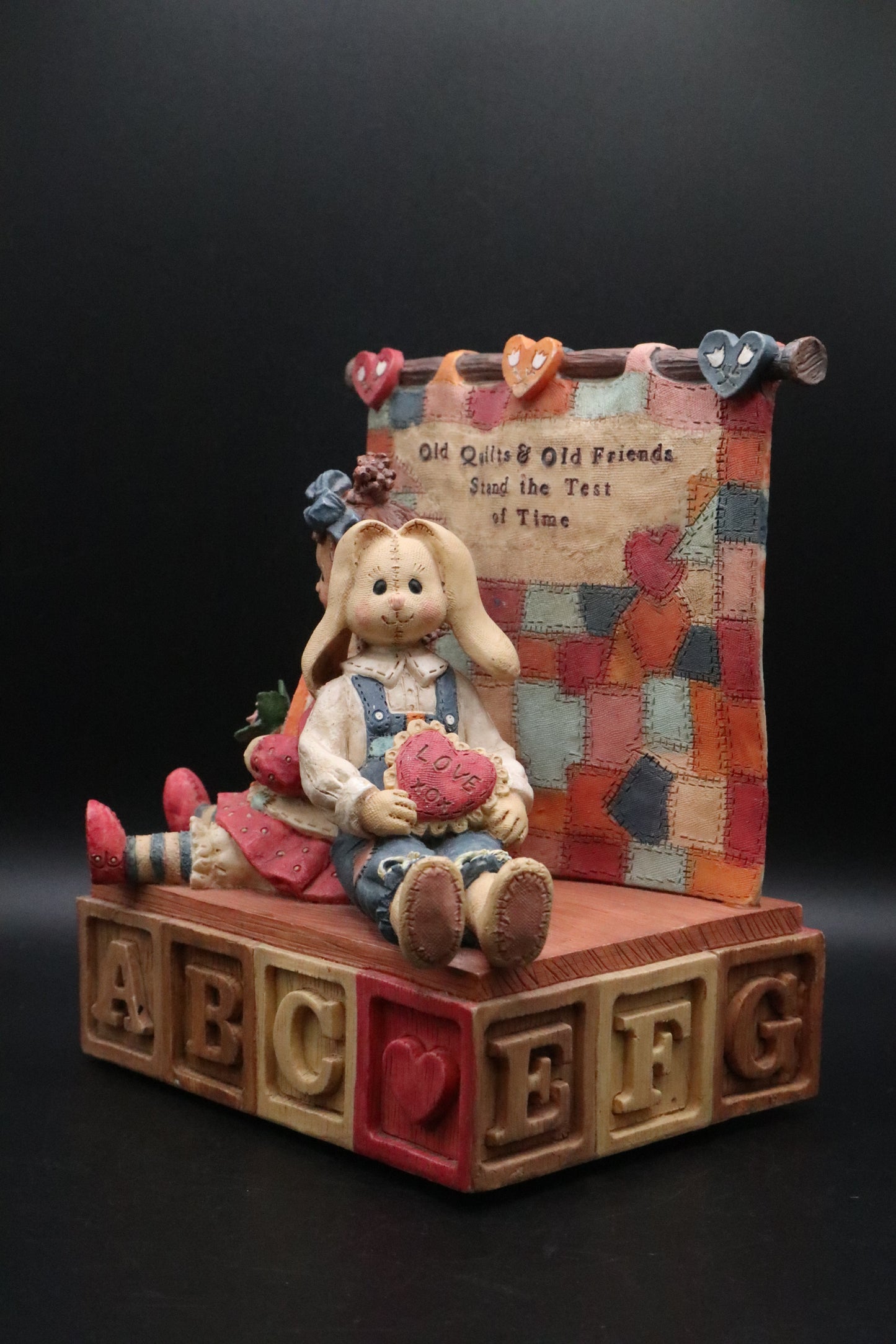 VINTAGE 1996 MUSIC BOX SAN FRANCISCO MUSIC BOX COMPANY RESIN