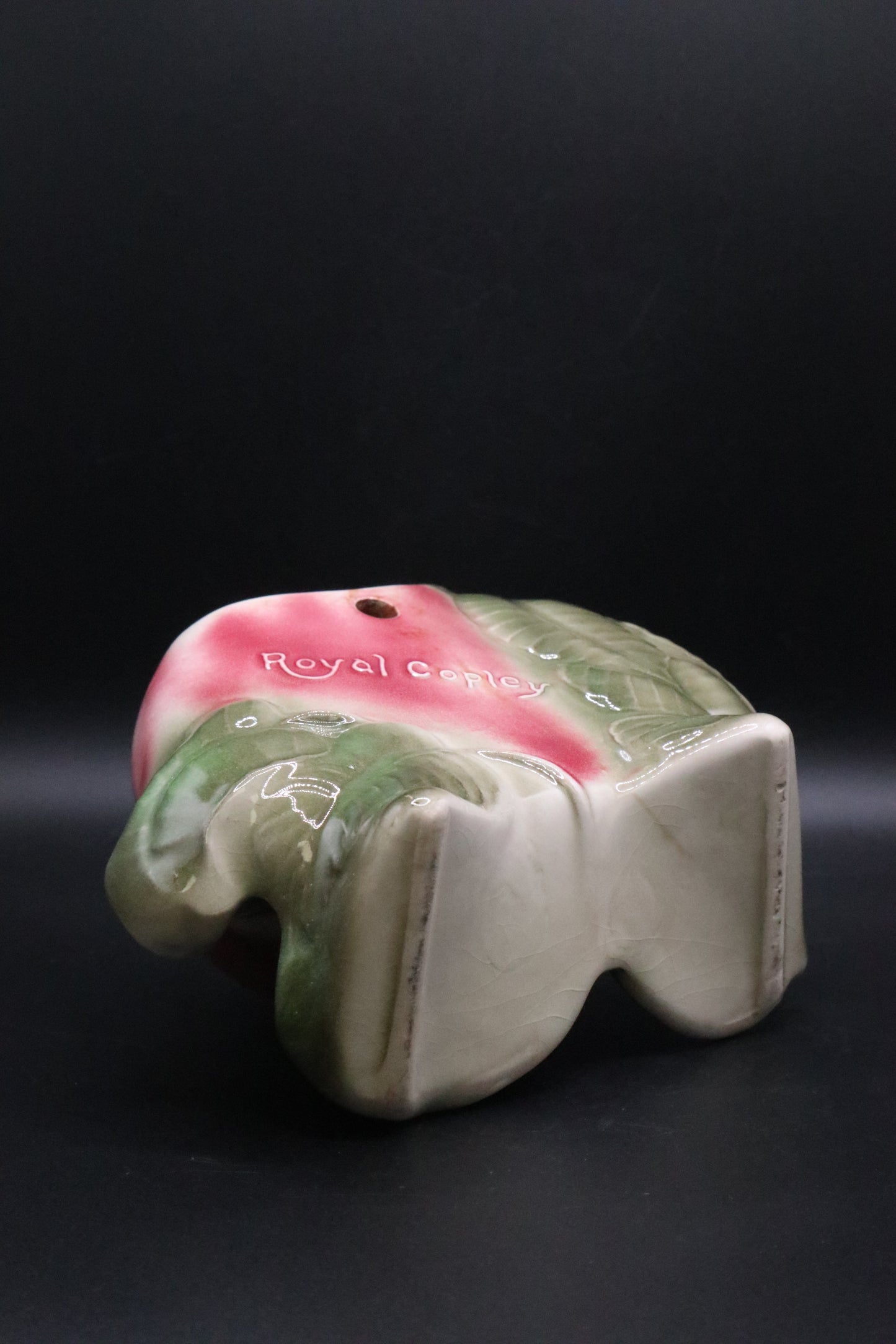 VINTAGE ROYAL COPLEY ORCHARD APPLE WALL POCKET
