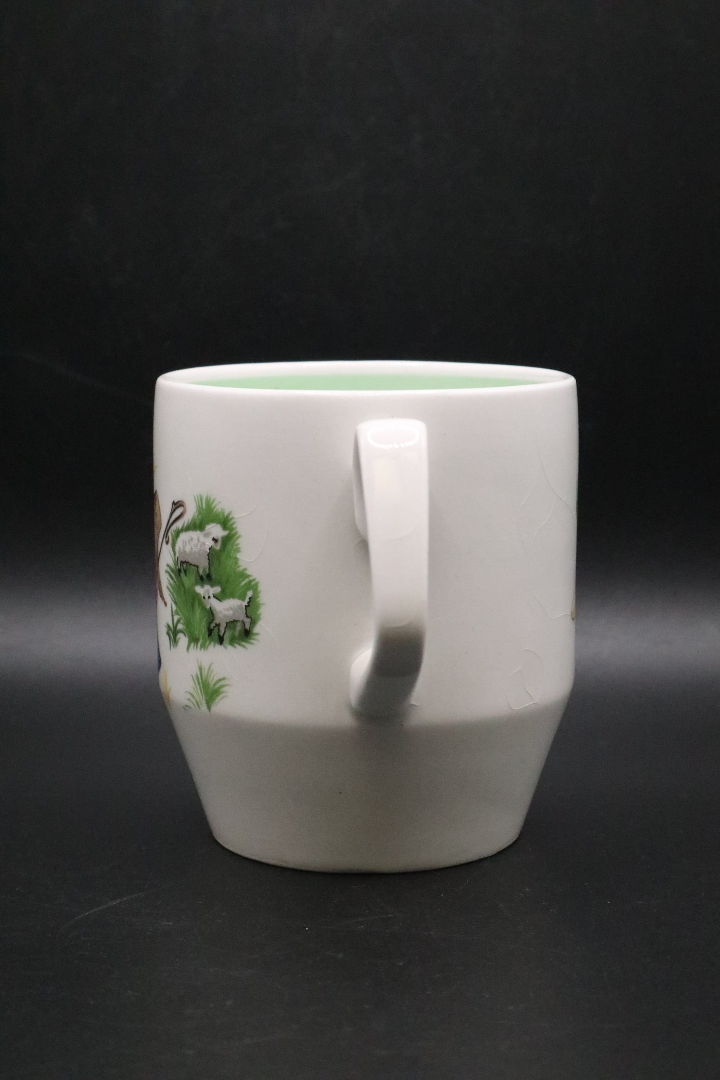 WOOD'S ENGLAND CHILD'S MUG "LITTLE BOY BLUE"