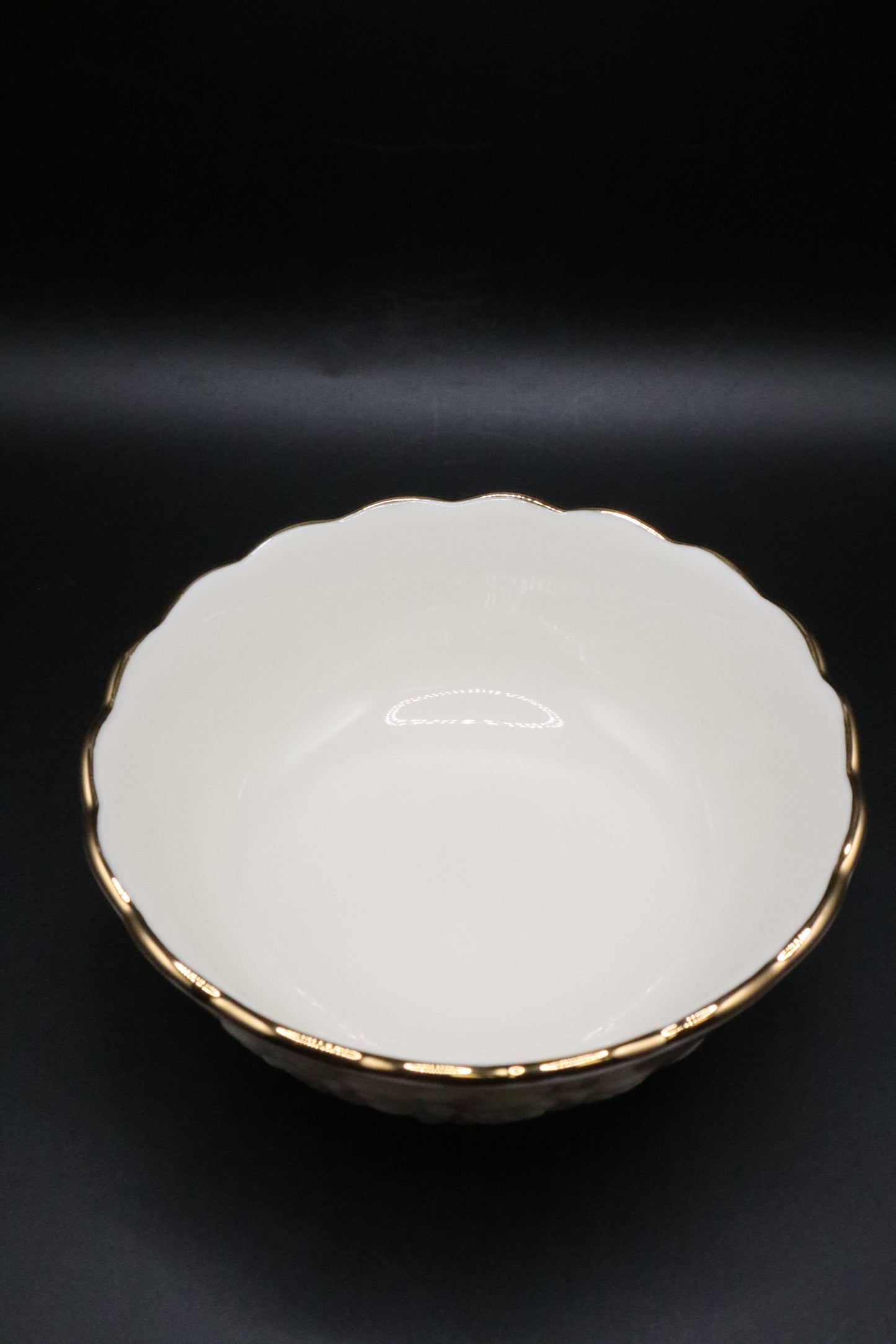 LENOX IVORY ROSE BLOSSOM BOWL SMALL